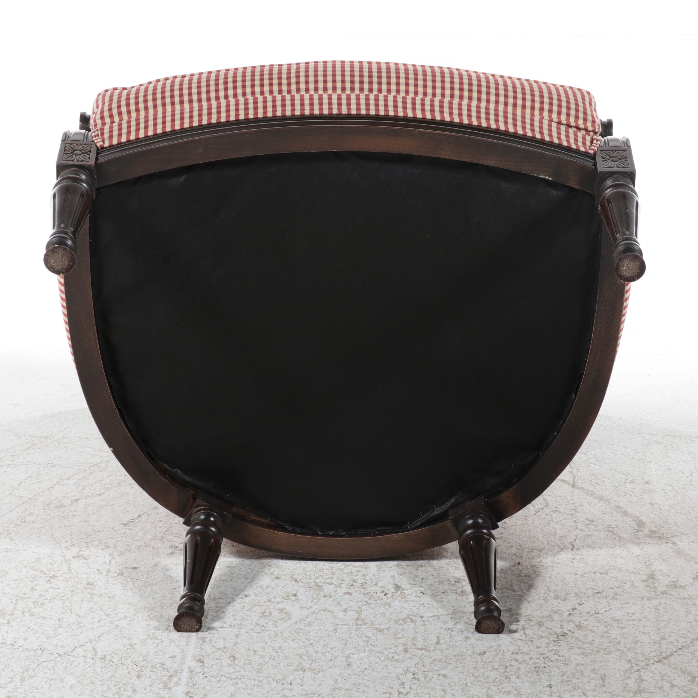 Pair of Ethan Allen Louis XVI Style Armchairs