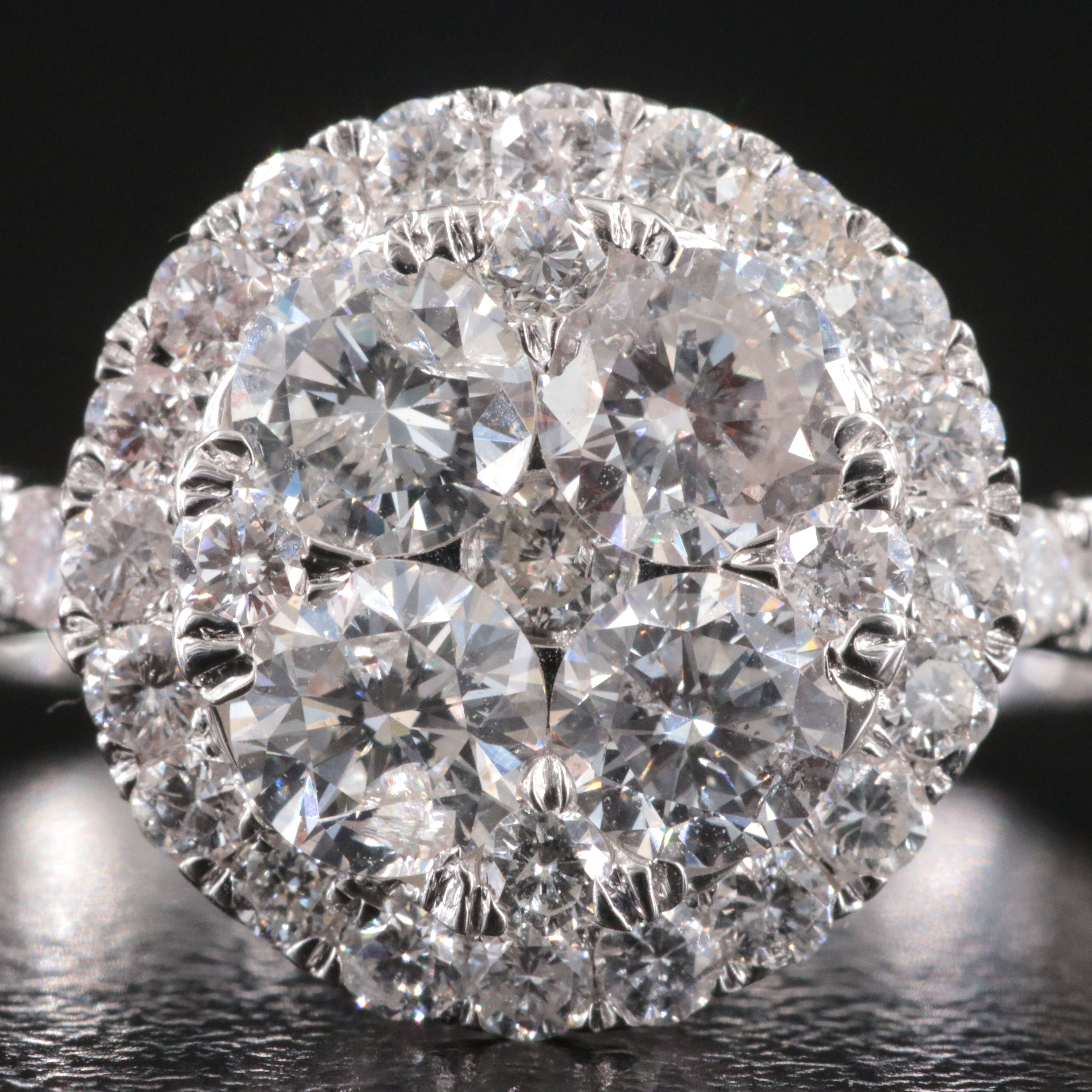 14K 1.69 CTW Diamond Ring