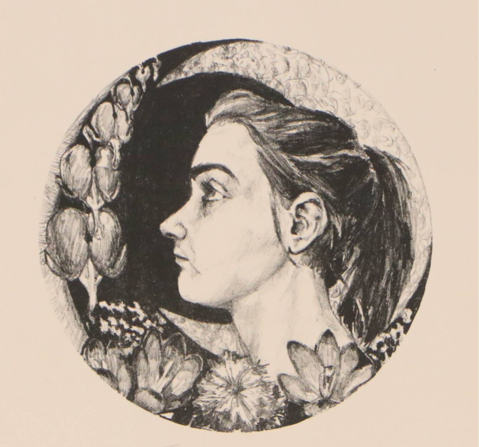 C. F. Dunn Stone Lithograph "Optimism," 2014