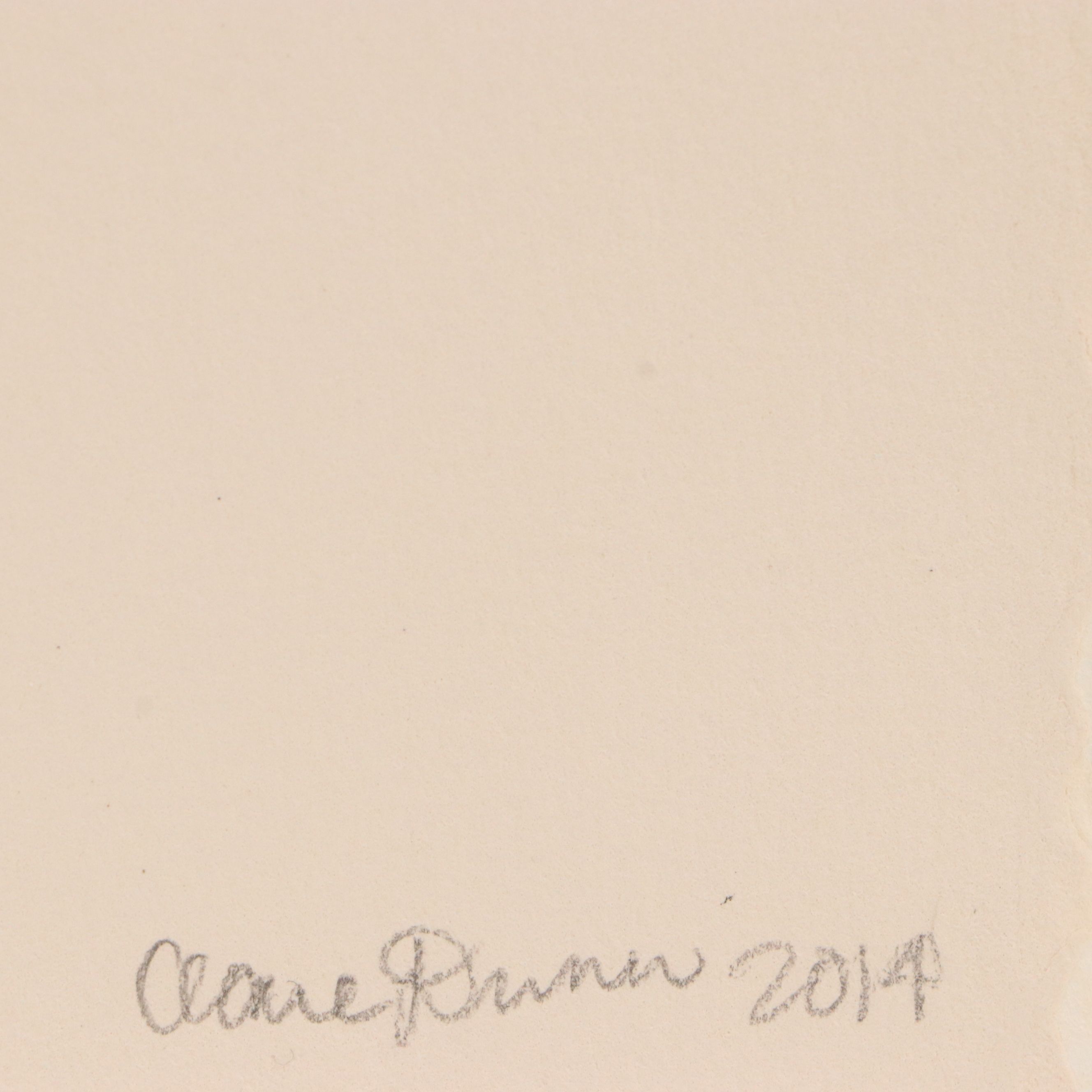 C. F. Dunn Stone Lithograph "Optimism," 2014
