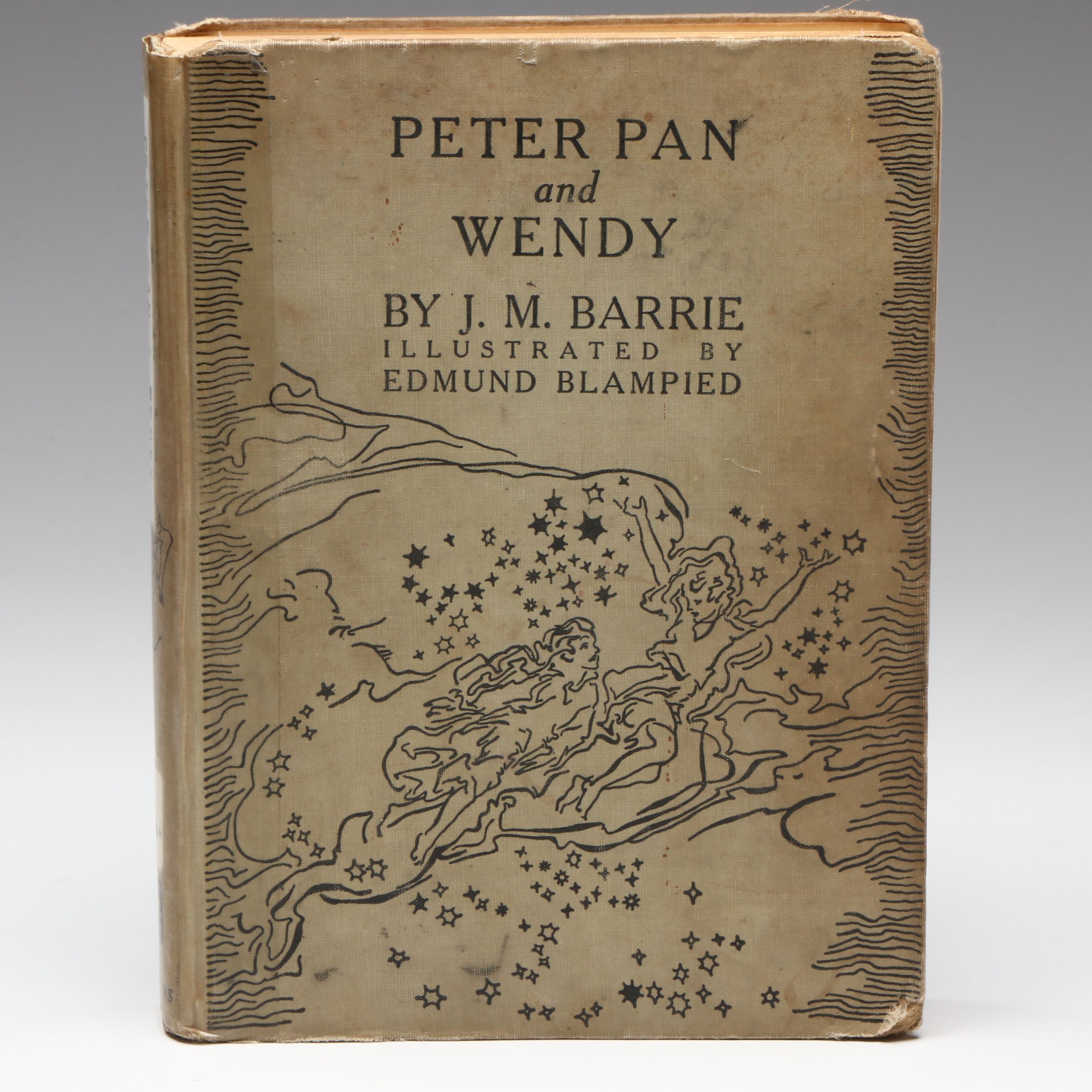 Edmund Blampied Illustrated "Peter and Wendy" by J. M. Barrie, 1940