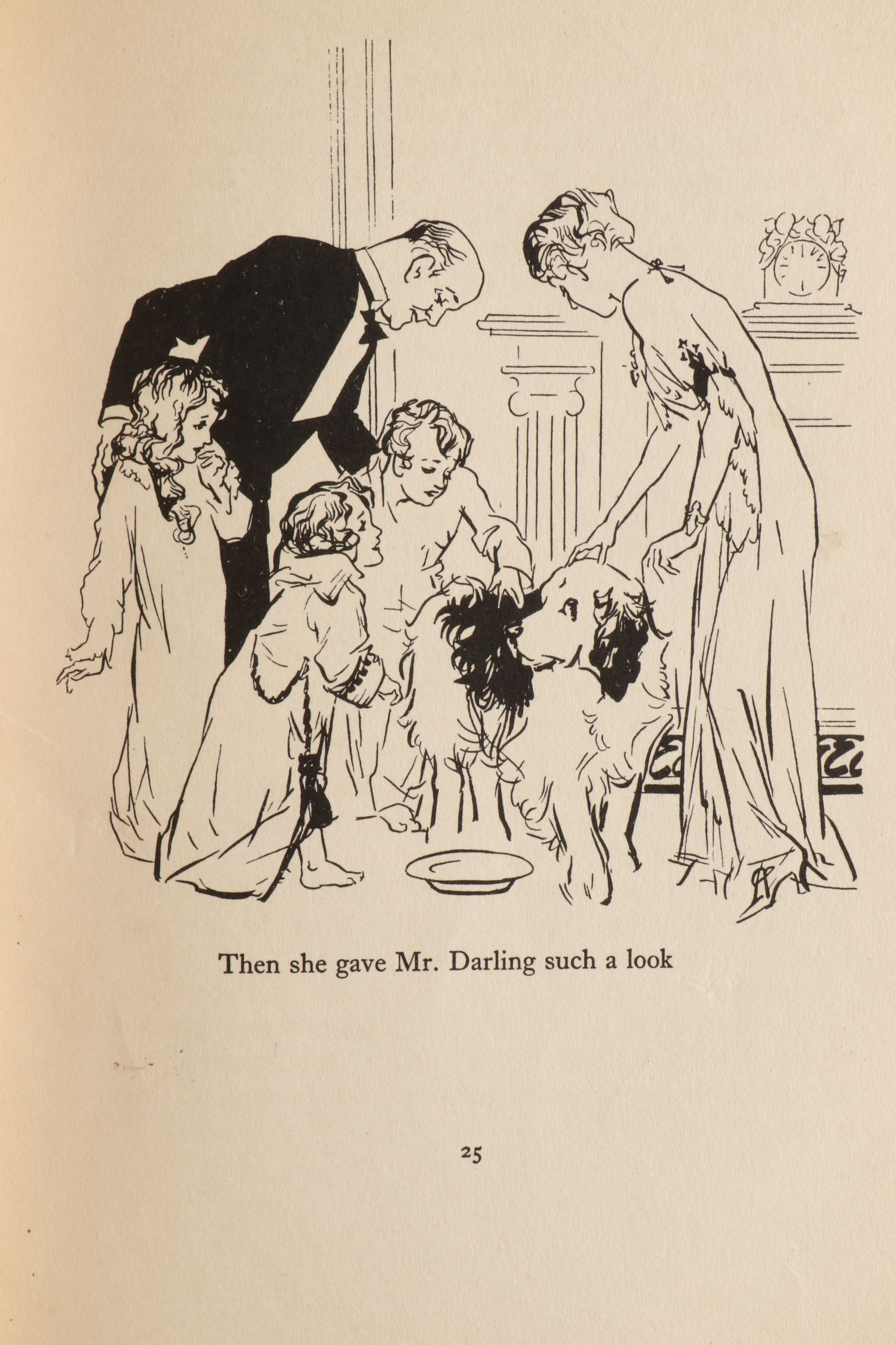 Edmund Blampied Illustrated "Peter and Wendy" by J. M. Barrie, 1940