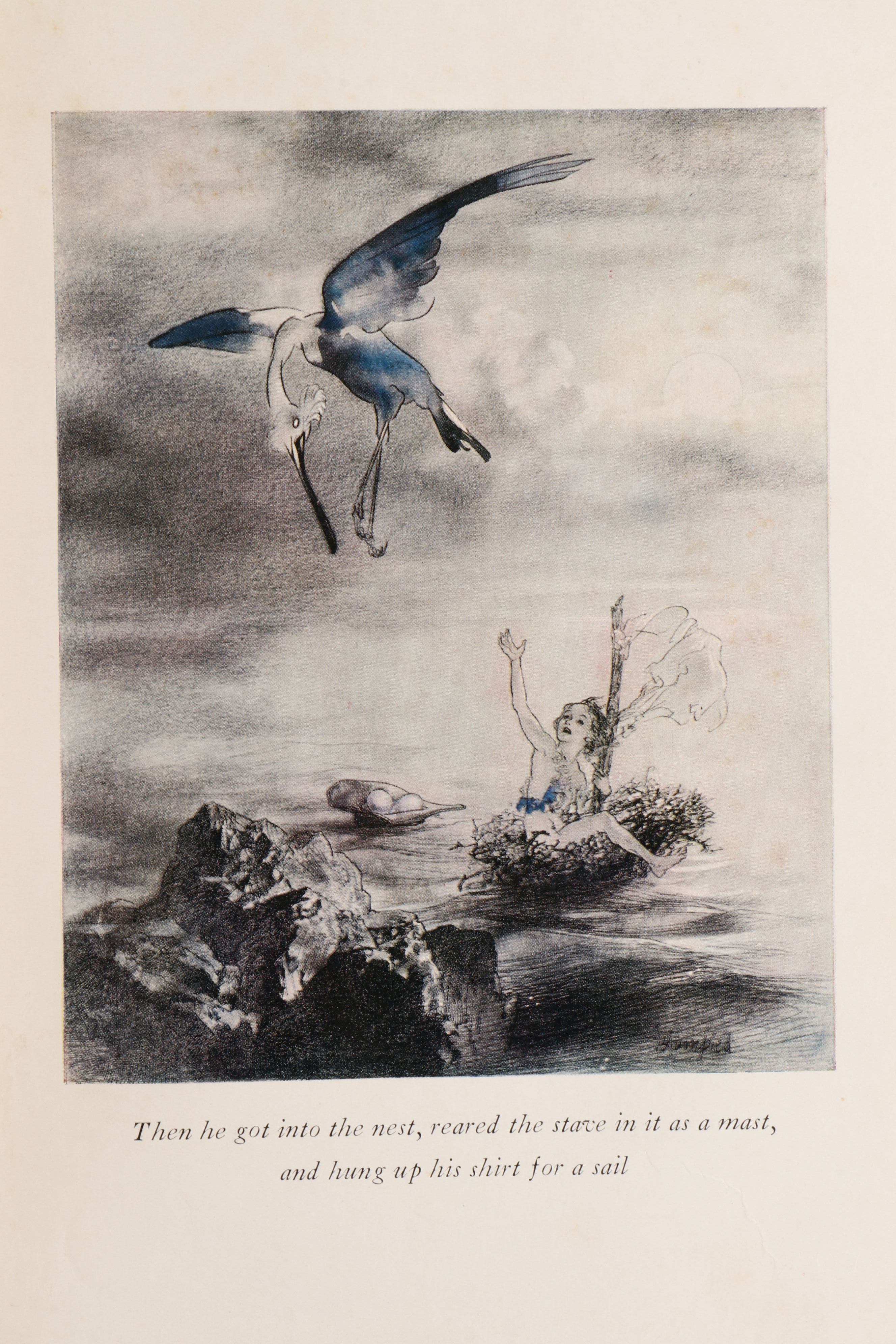 Edmund Blampied Illustrated "Peter and Wendy" by J. M. Barrie, 1940