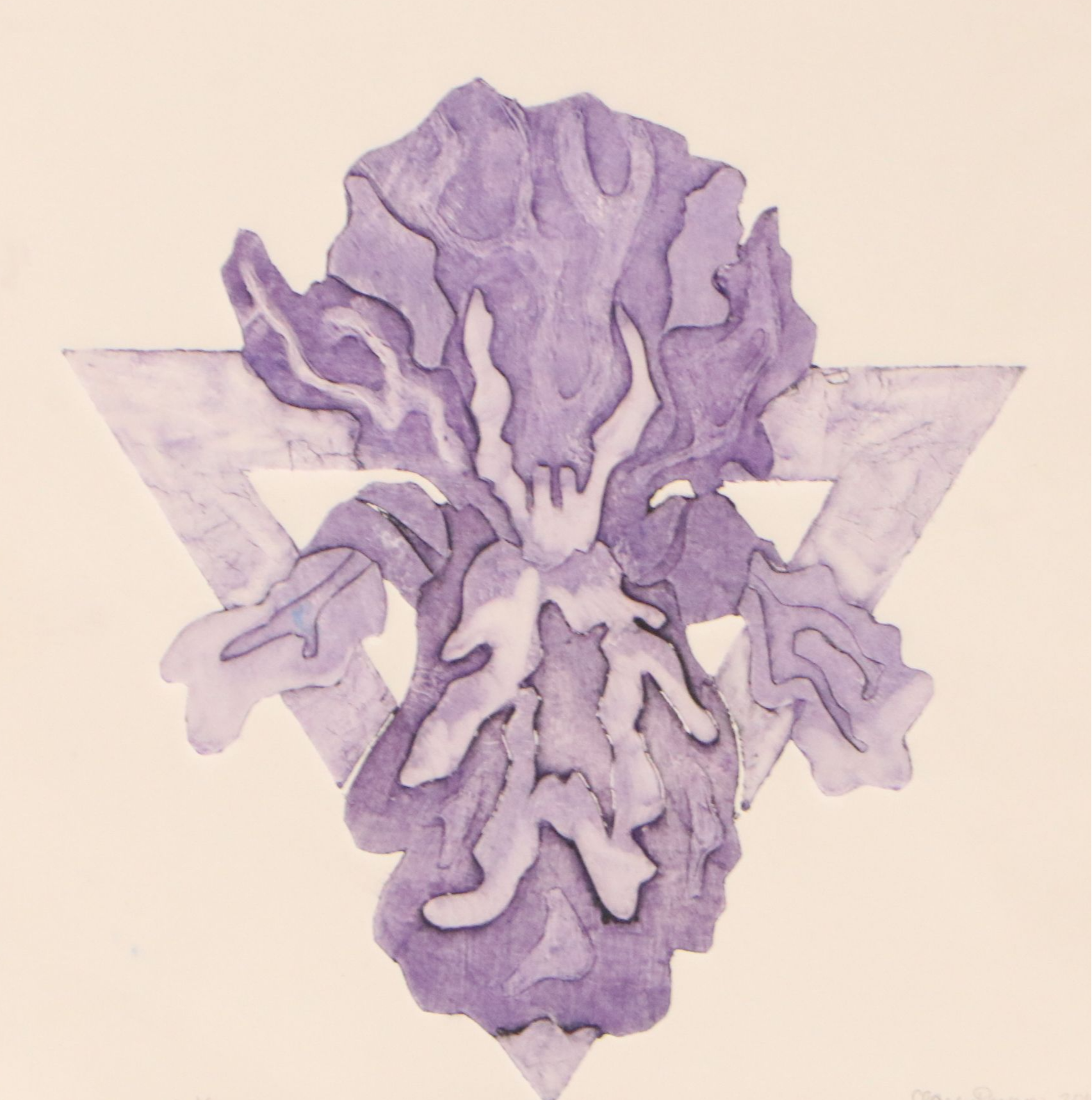 C. F. Dunn Collographs "Bloom," 2014