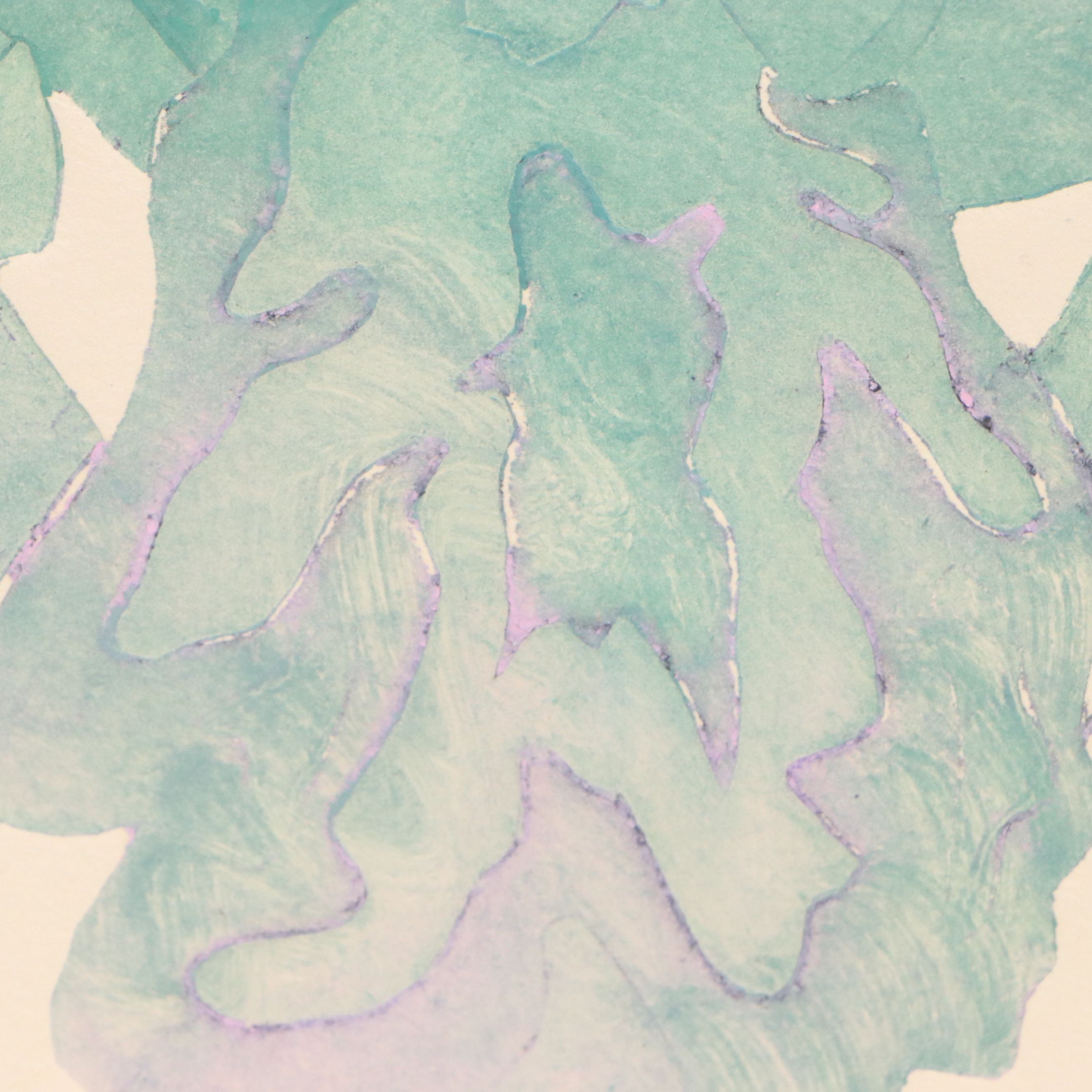 C. F. Dunn Collographs "Bloom," 2014