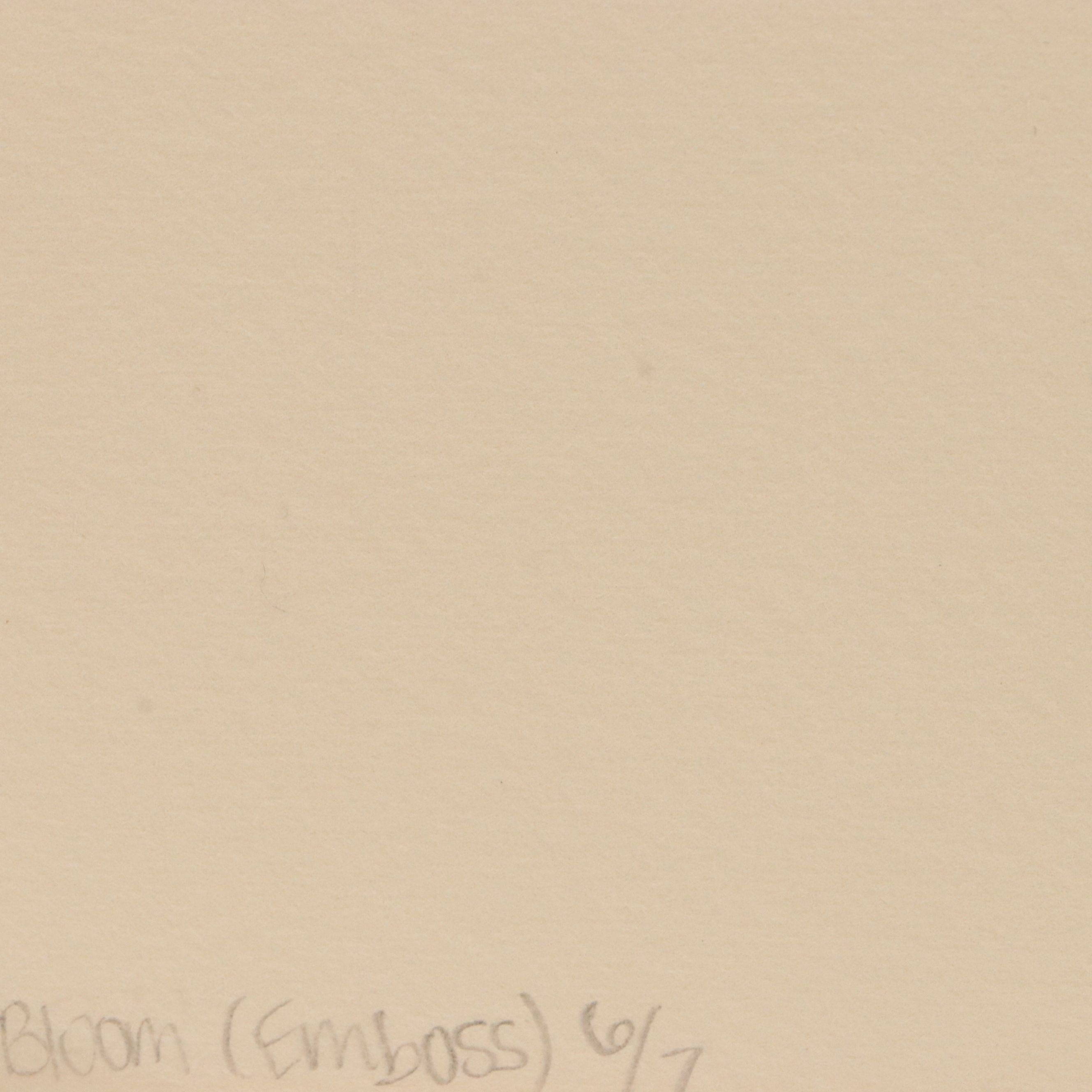 C. F. Dunn Collographs "Bloom," 2014