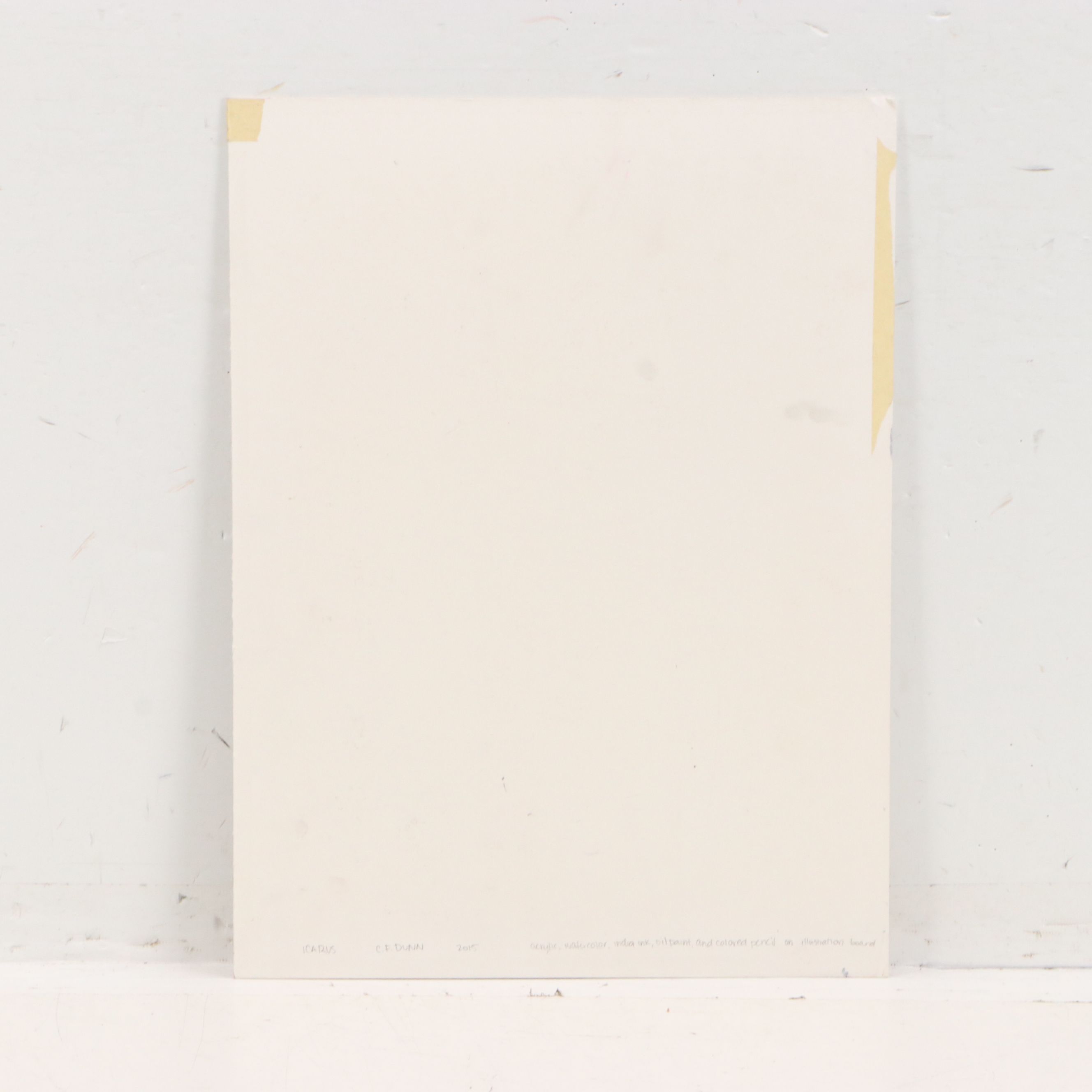 C. F. Dunn Mixed Media Painting "Icarus," 2015