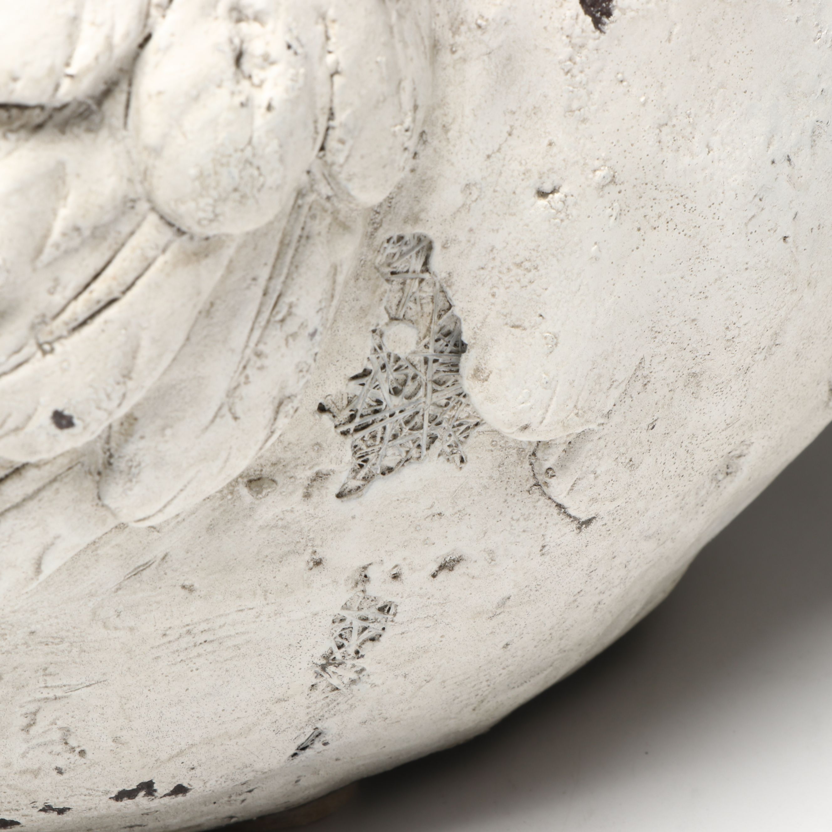 Distressed Polystone Songbird Garden Sculptures