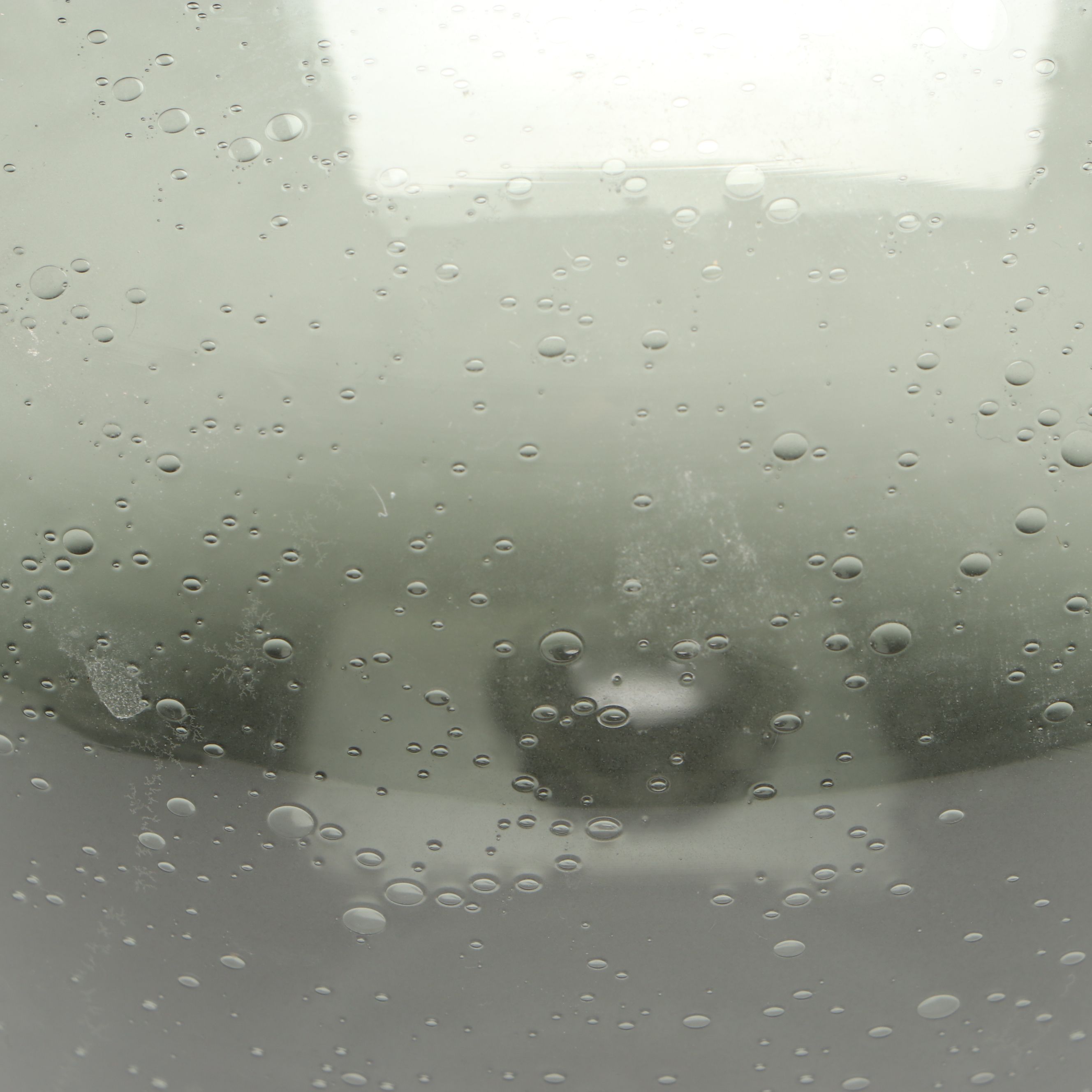 Mid Century Modern Style Smoke Color Seed Glass Bottle Vase