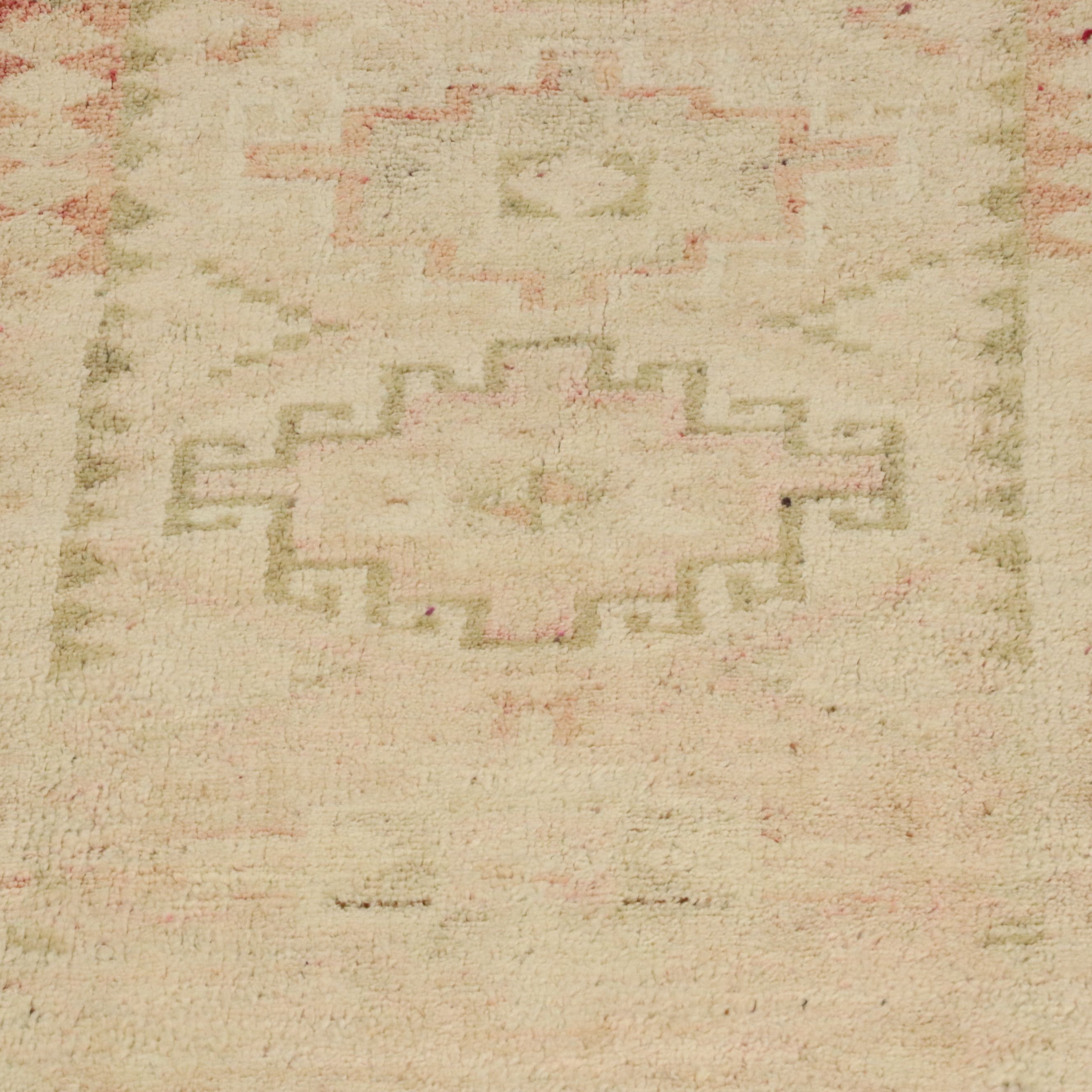 2'10 x 12'2 Hand-Knotted Turkish Anatolian Carpet Runner