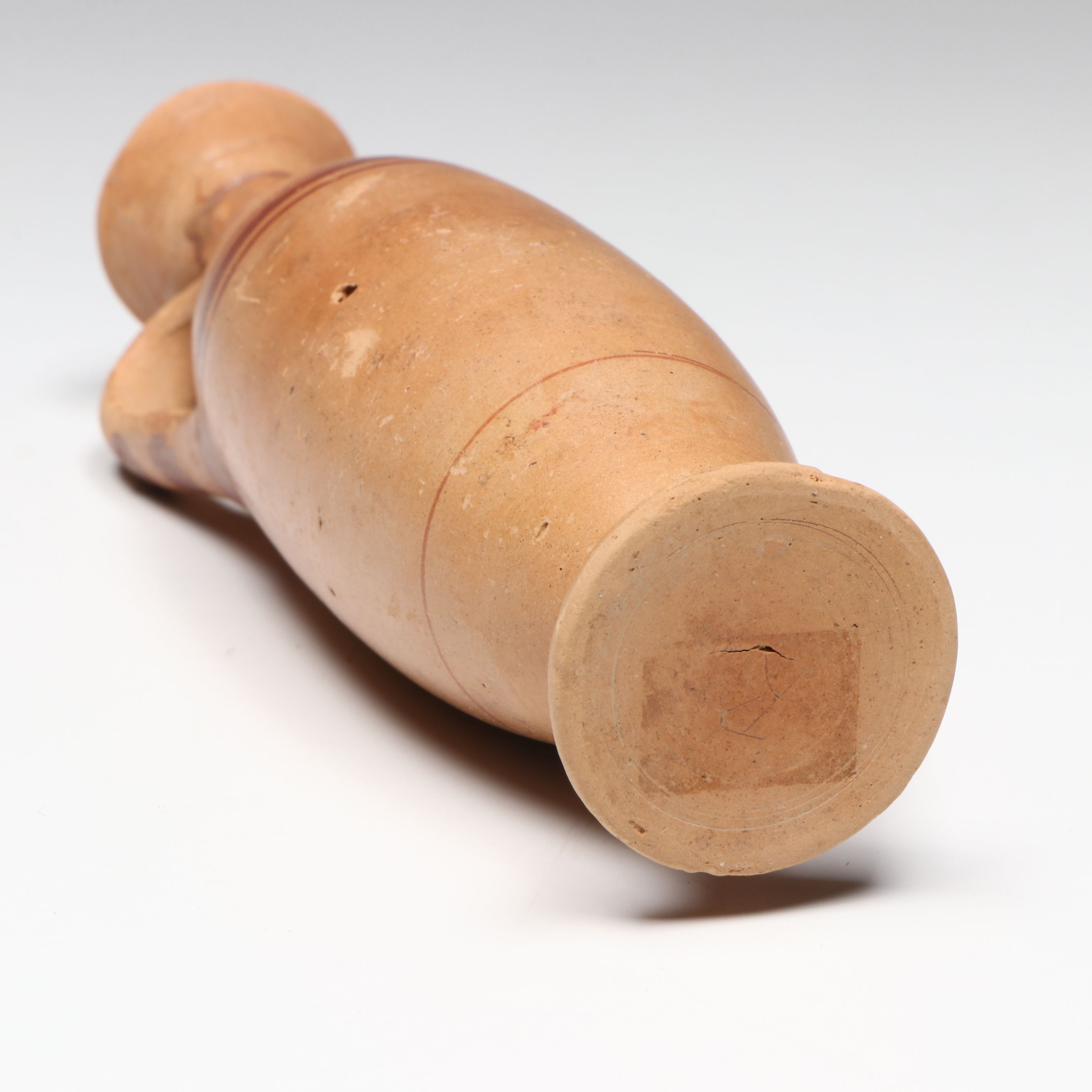 Ancient Greek Terracotta Lekythos Oil Flask