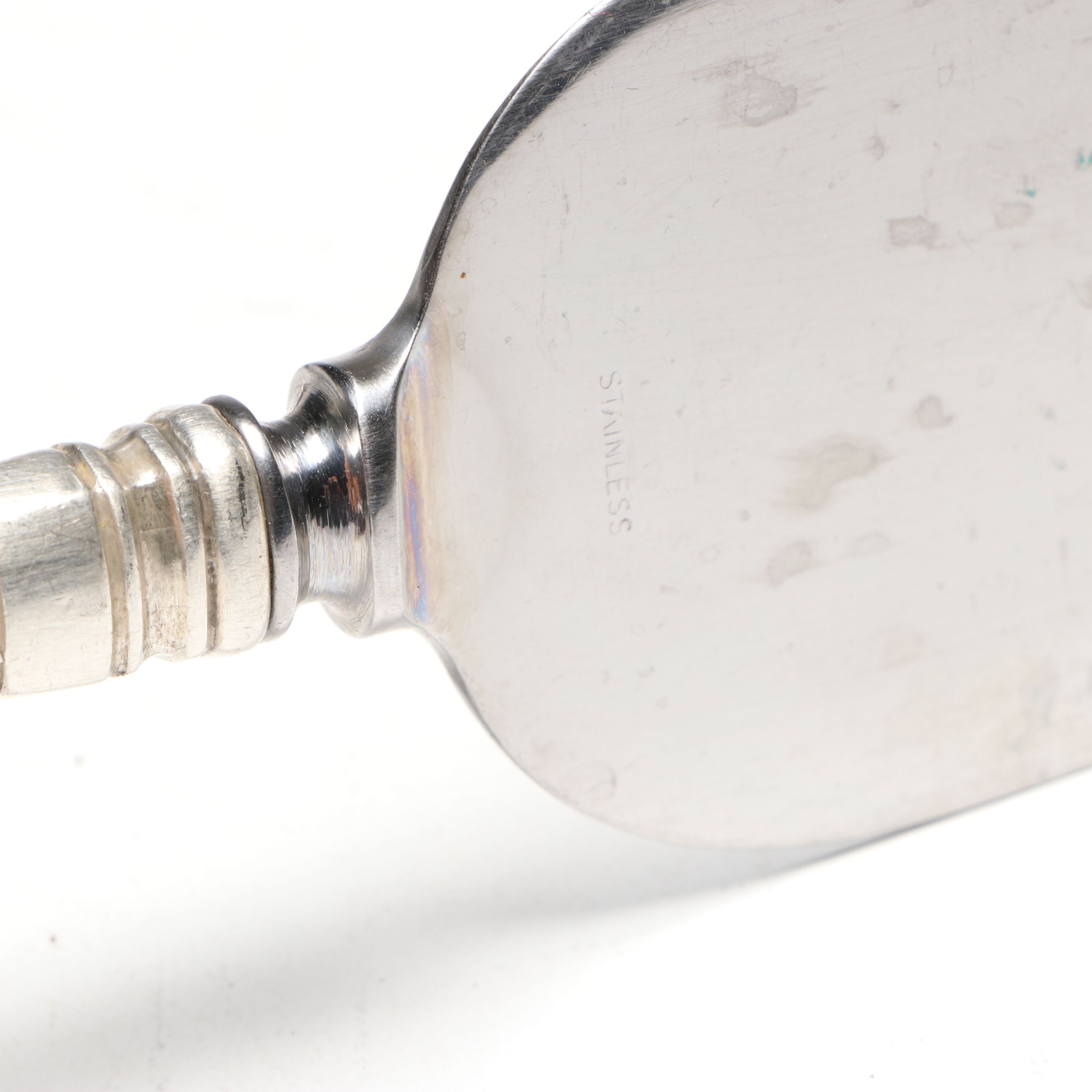 Webster Sterling Handled Pierced Tomato Server with Other Utensils