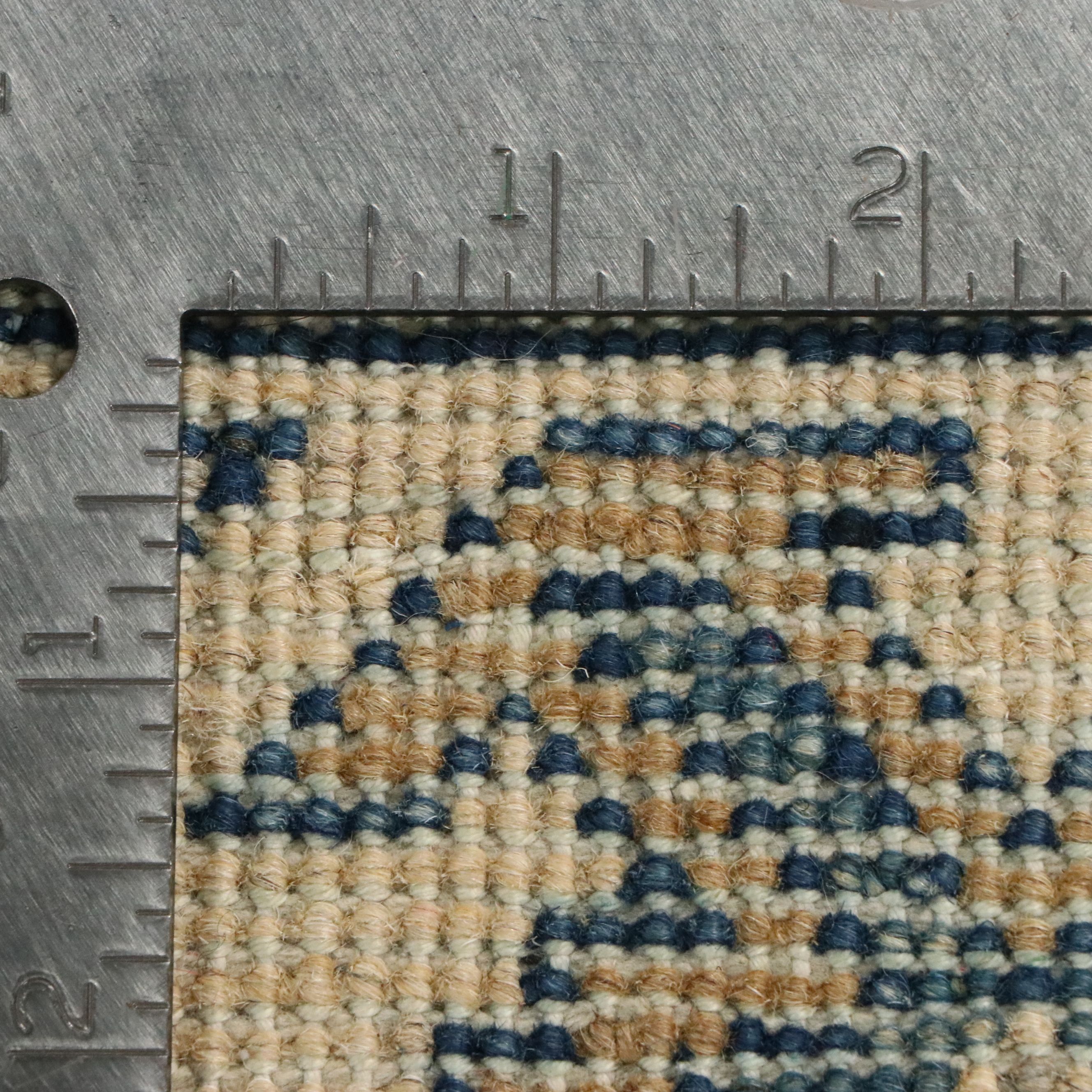 3'2 x 4'11 Hand-Knotted Afghan Kazak Accent Rug