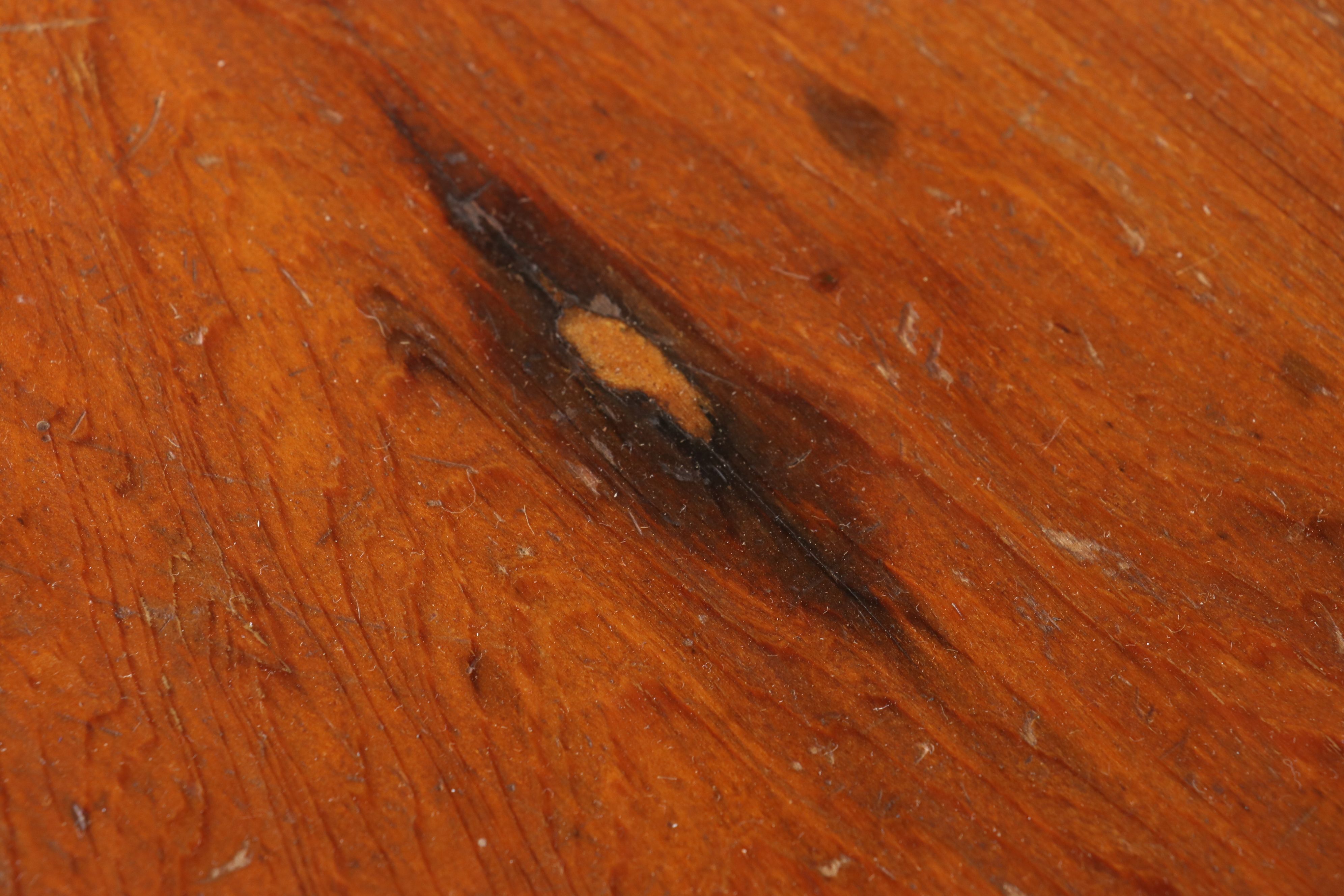 American Country Pine and Cherry Tavern Table, 19th Century