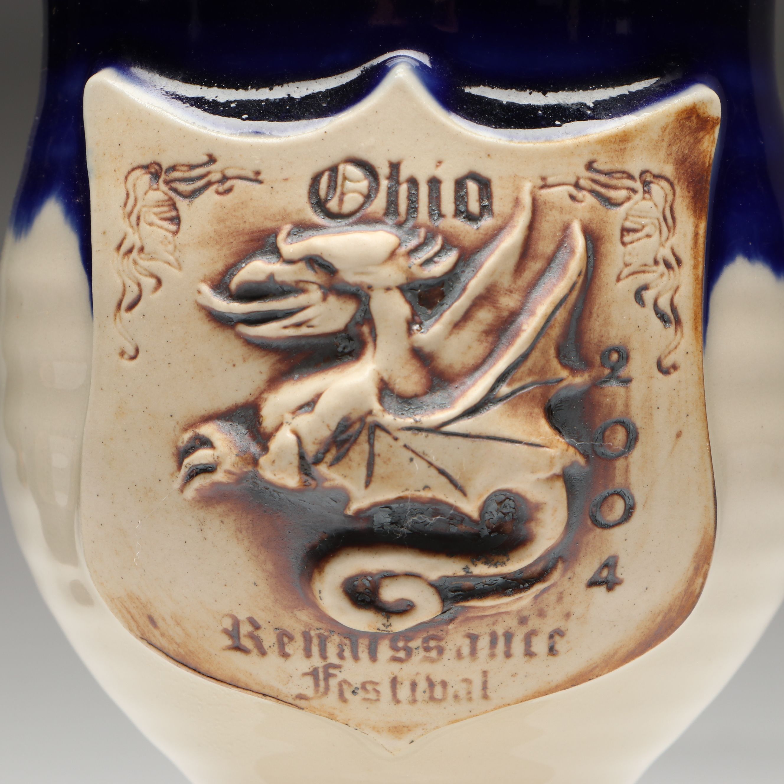 Ohio Renaissance Festival Ceramic and Metal Souvenir Steins