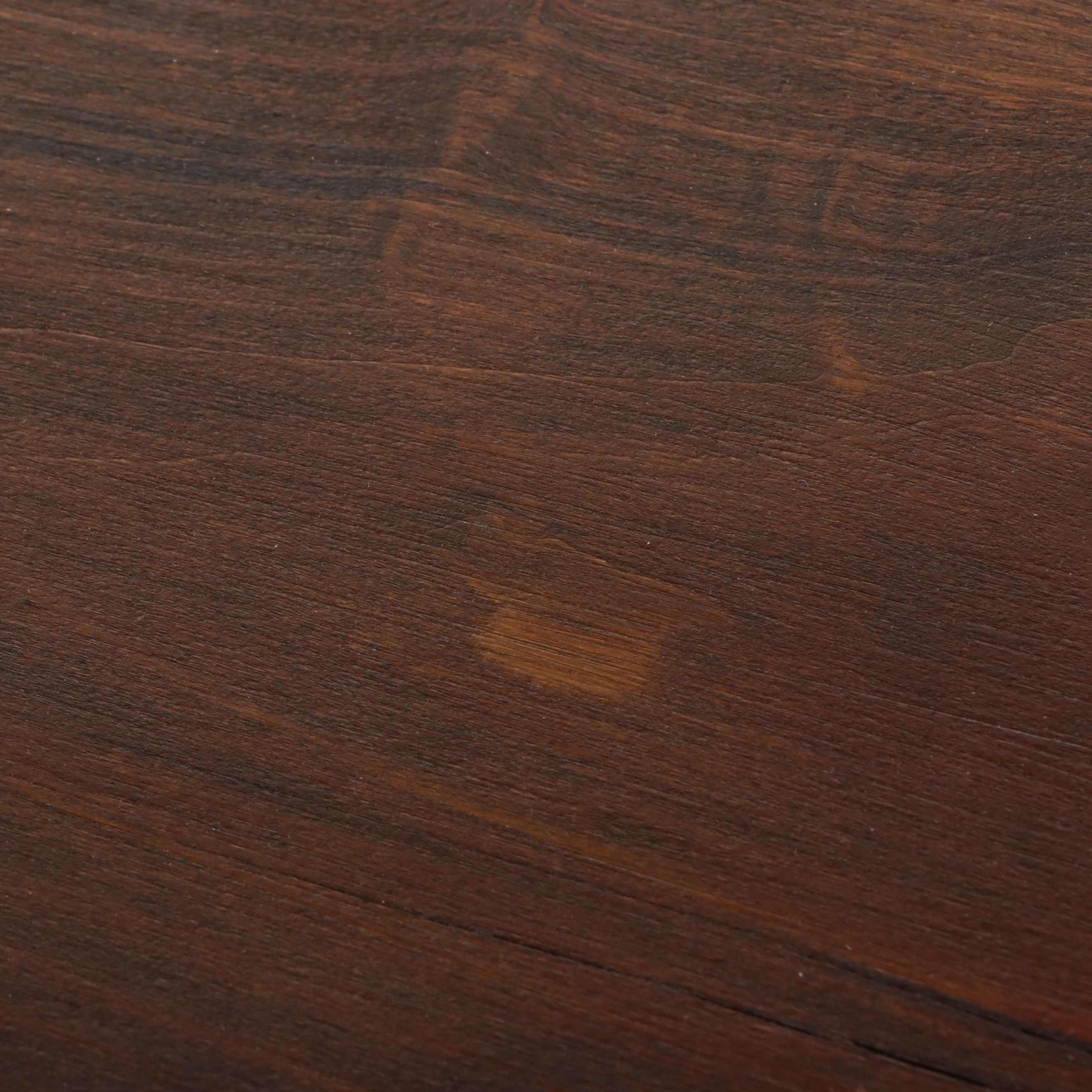 American Country Sheraton Cherry and Pine One-Drawer Side Table, 19th Century