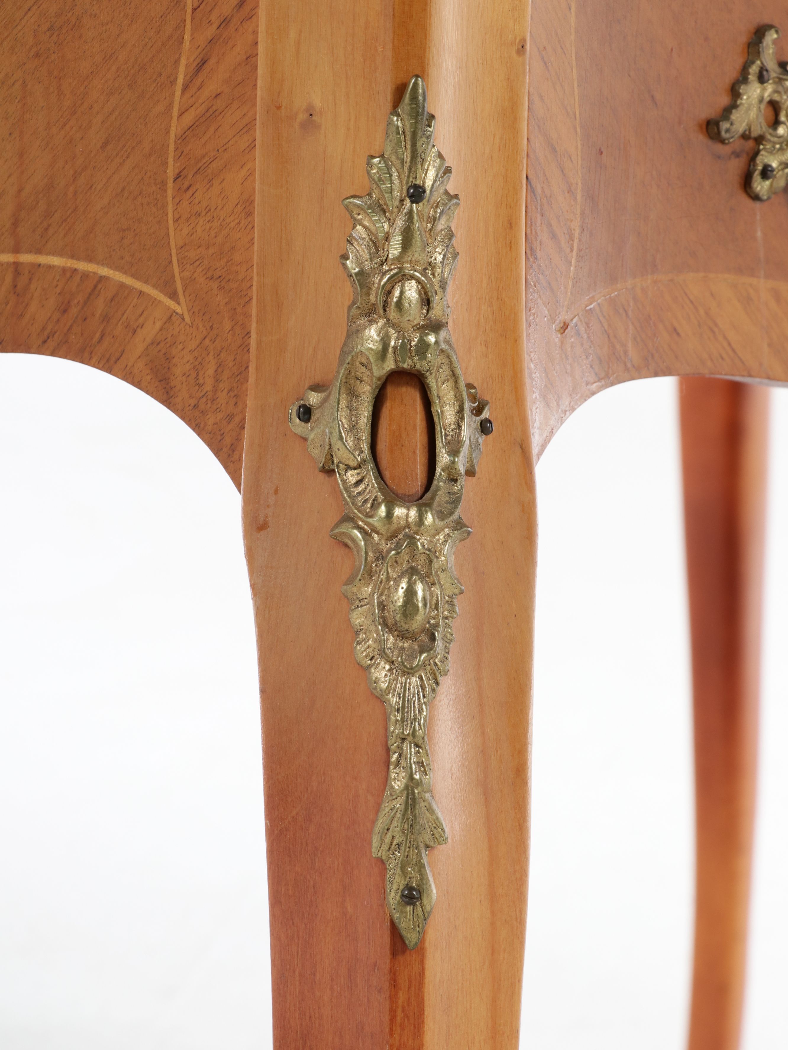 Louis XV Style Parquetry Bureau Plat