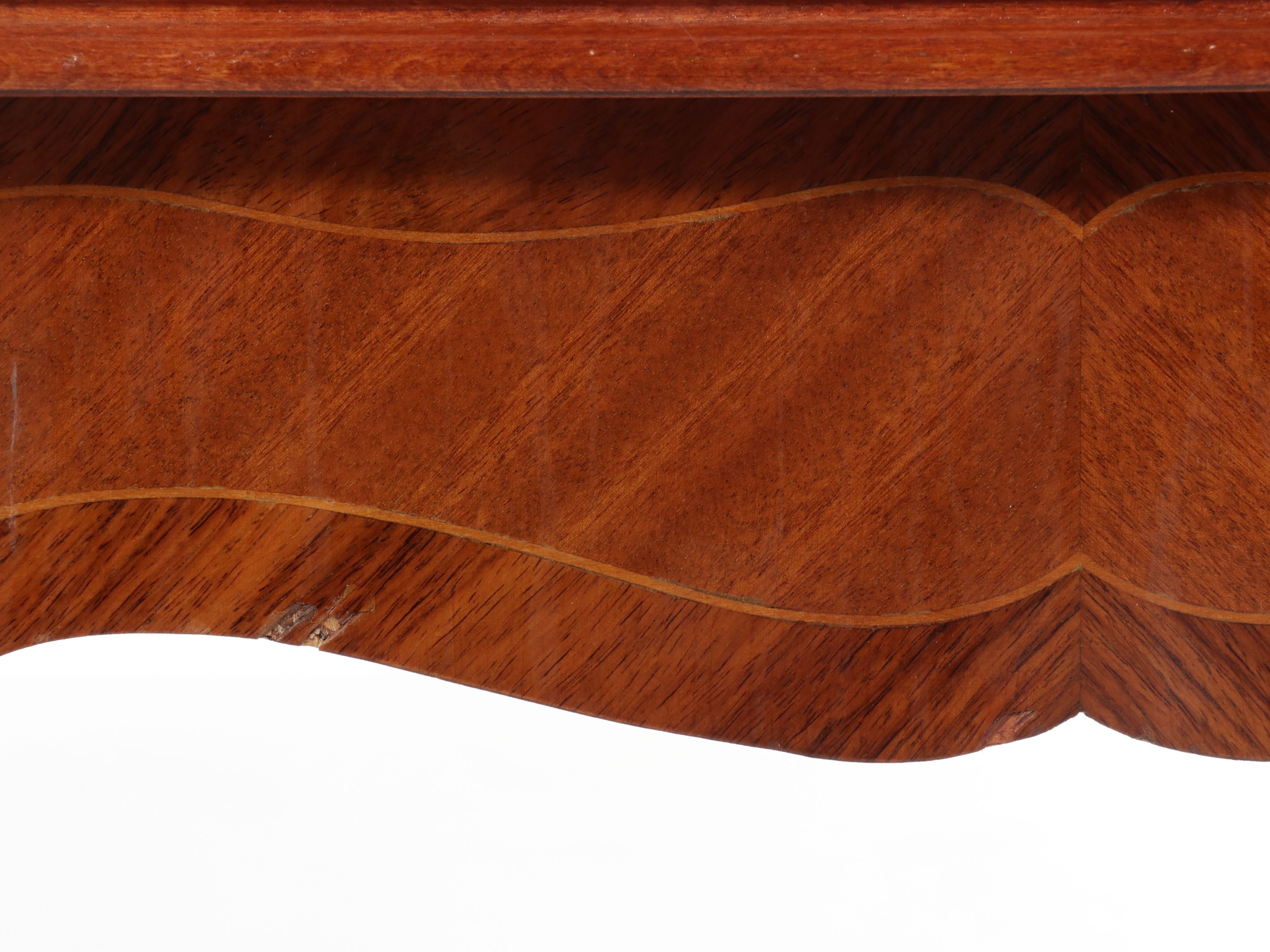 Louis XV Style Parquetry Bureau Plat