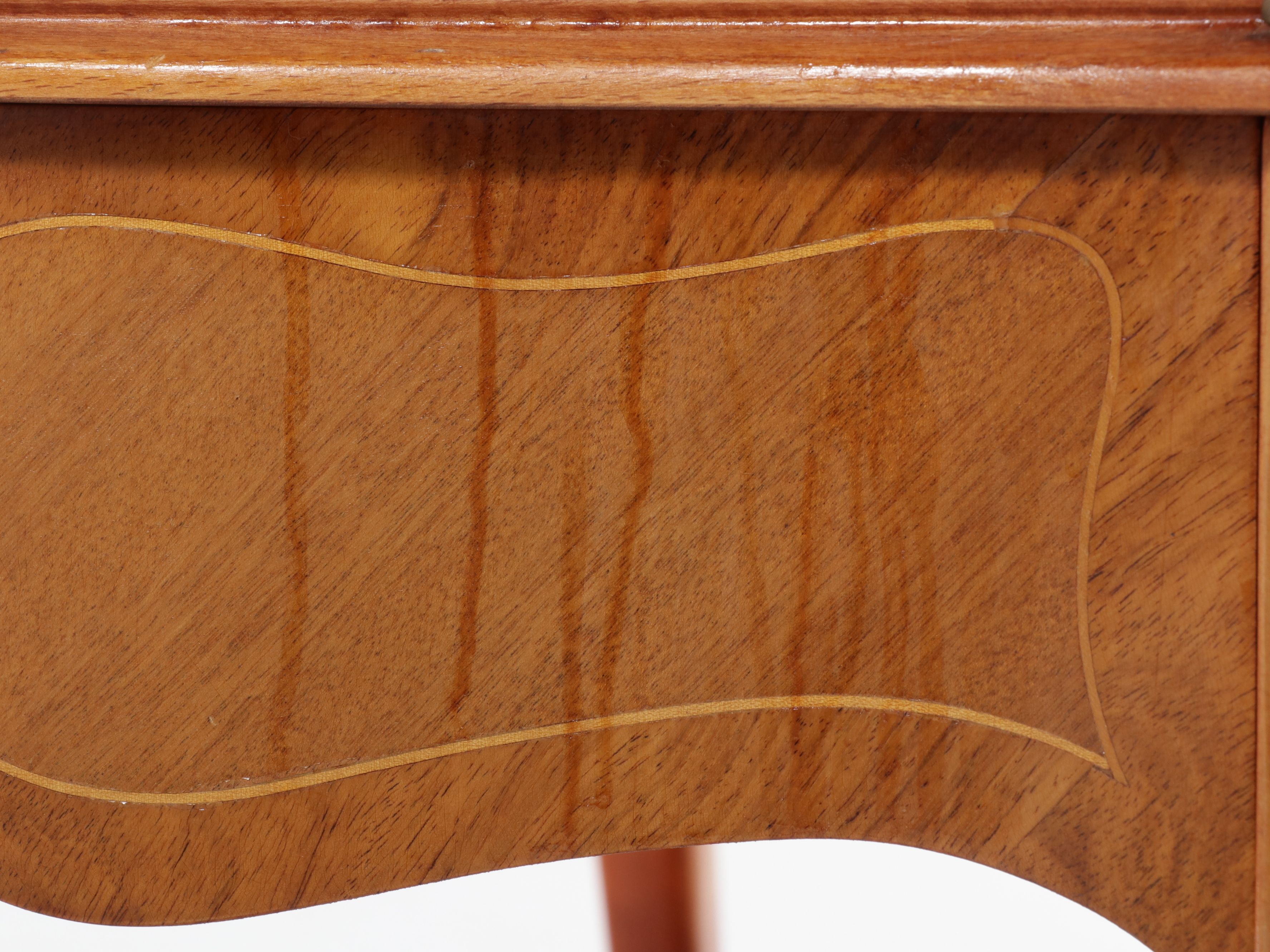 Louis XV Style Parquetry Bureau Plat