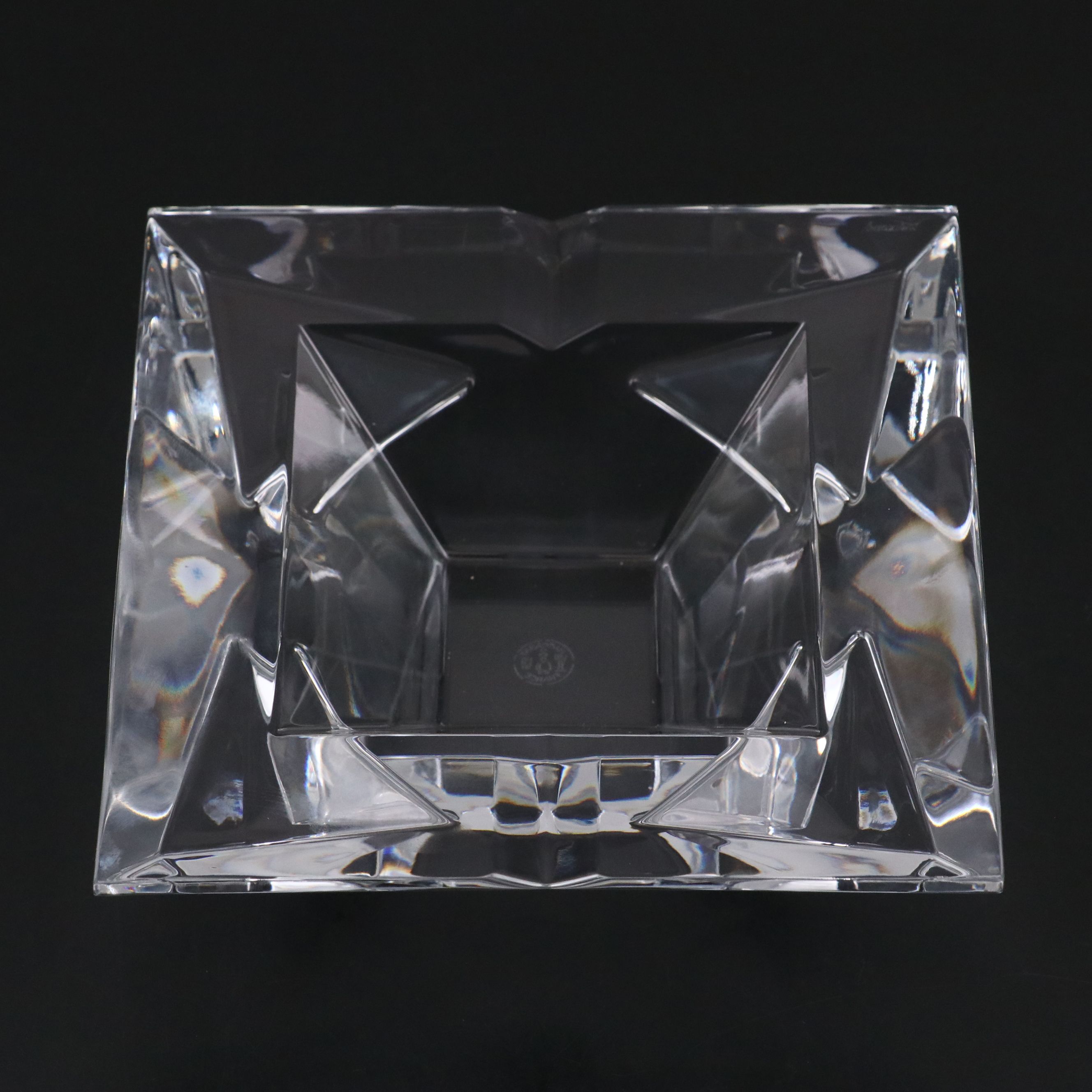 Baccarat "Totem" Crystal Ashtray