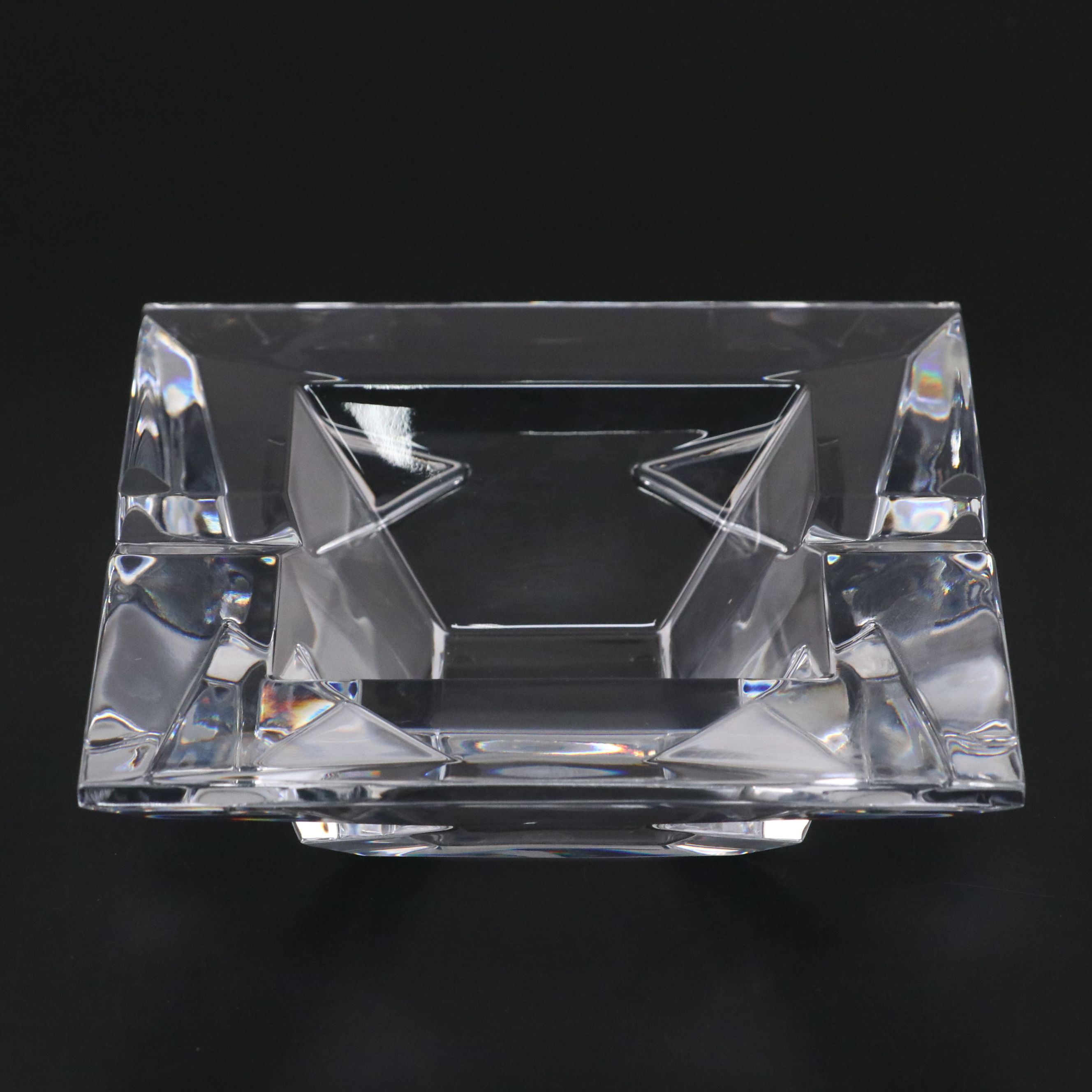 Baccarat "Totem" Crystal Ashtray