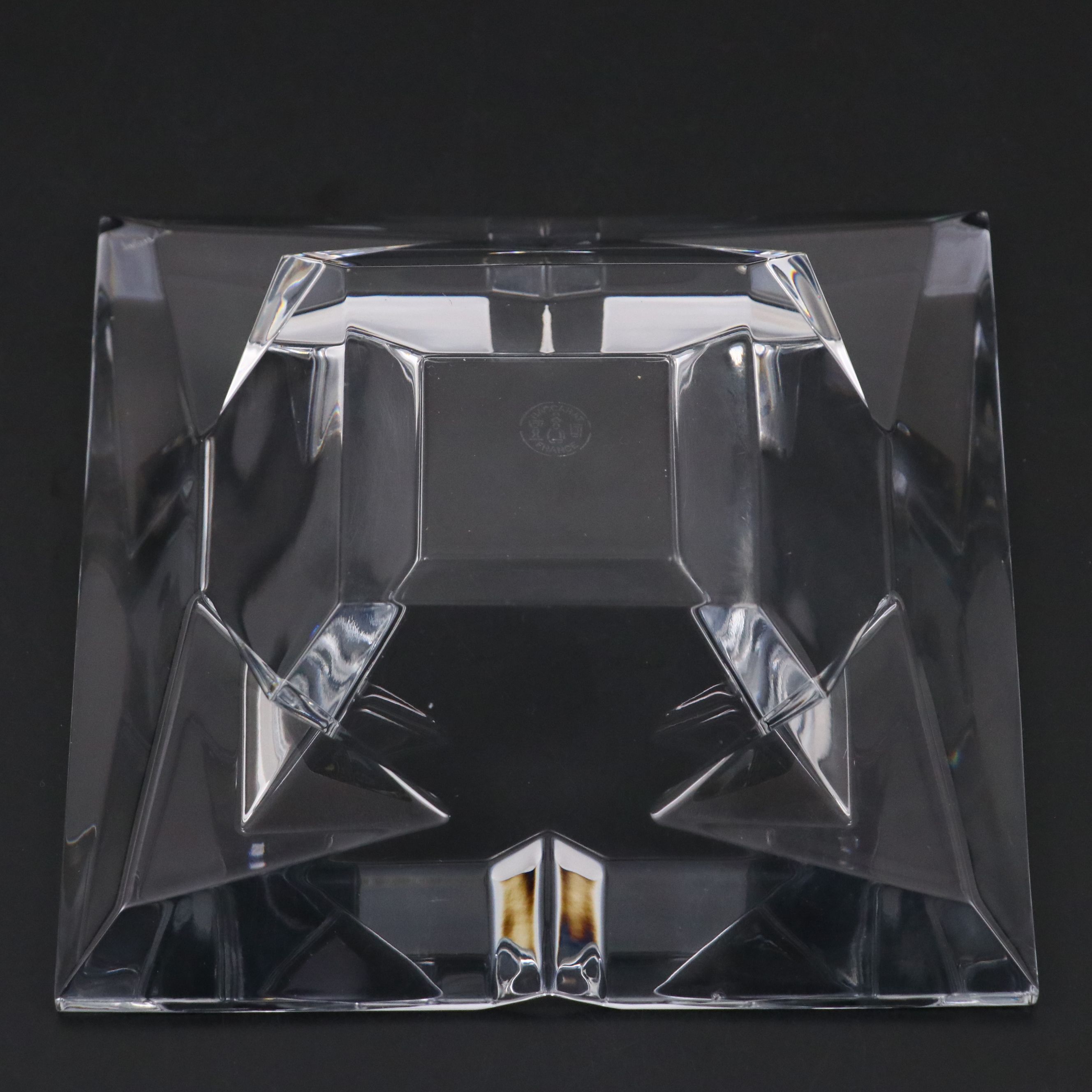 Baccarat "Totem" Crystal Ashtray
