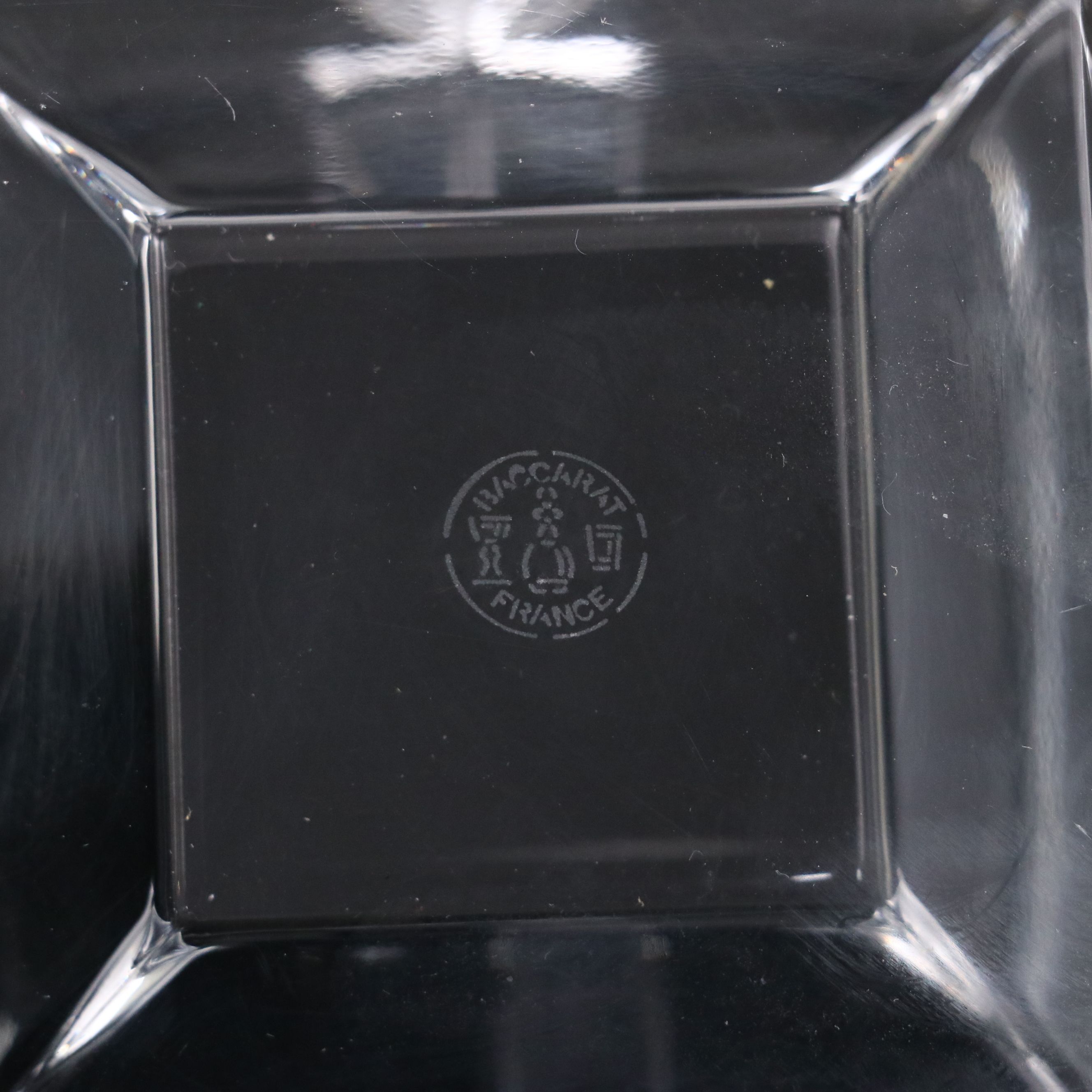 Baccarat "Totem" Crystal Ashtray