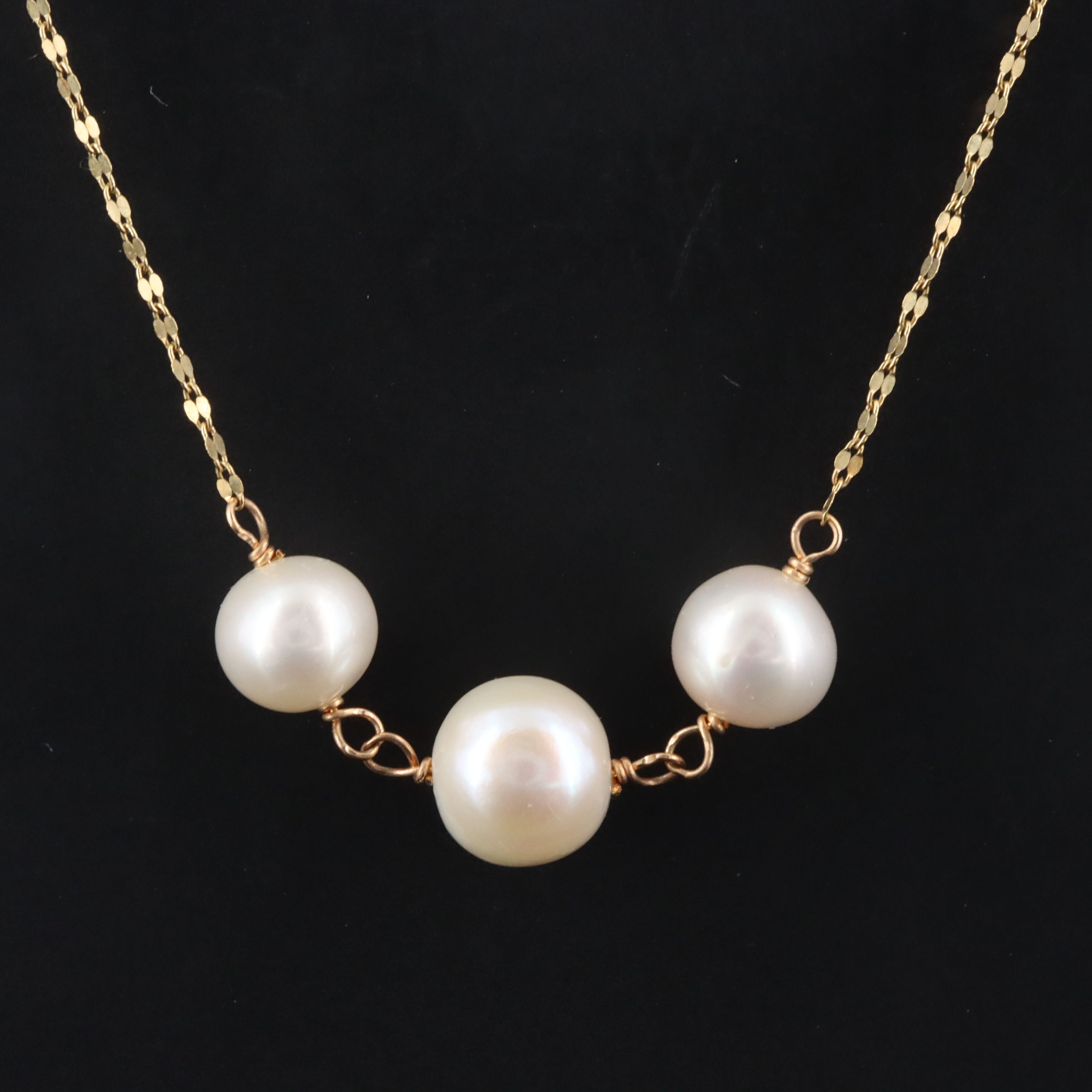 10K Pearl Necklace