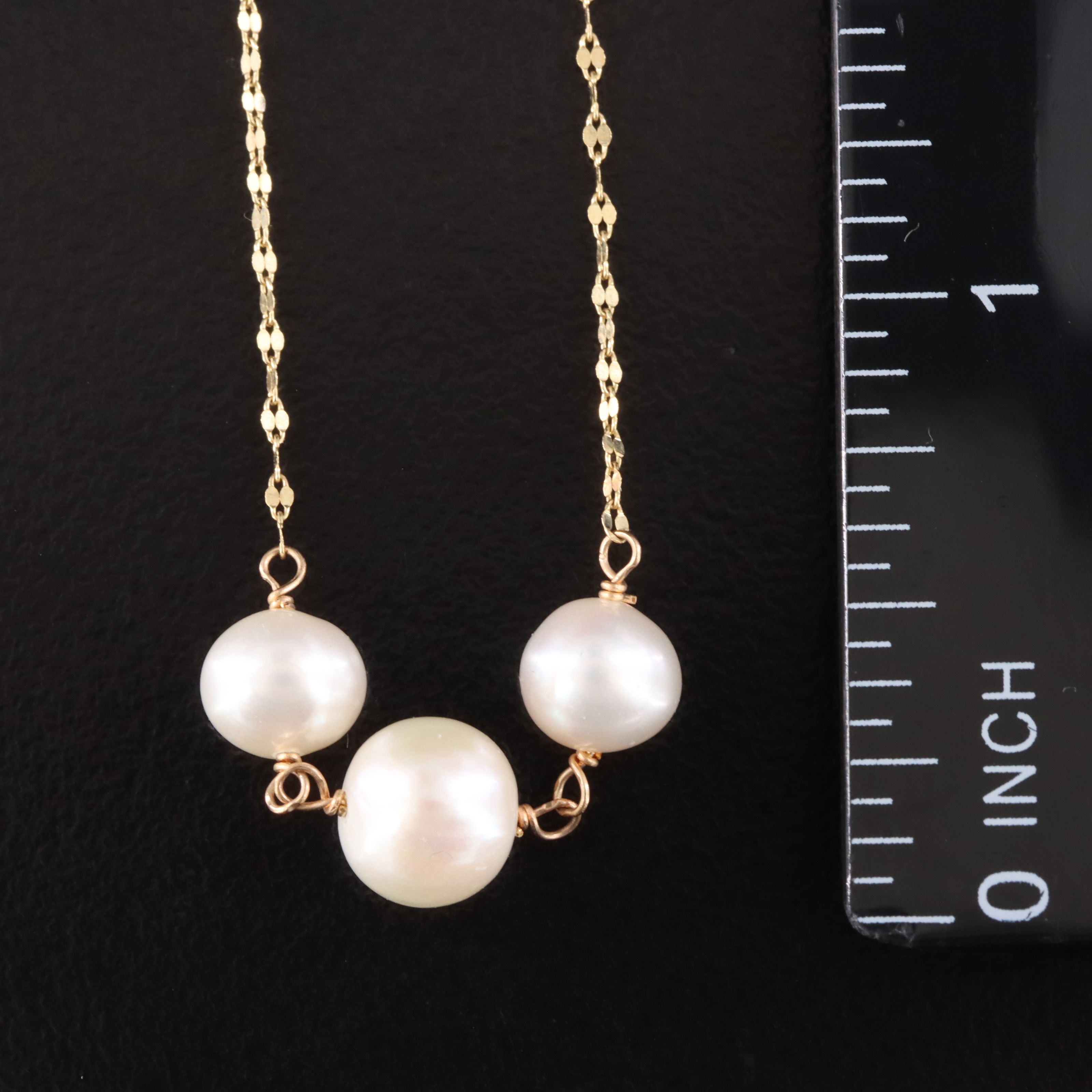 10K Pearl Necklace