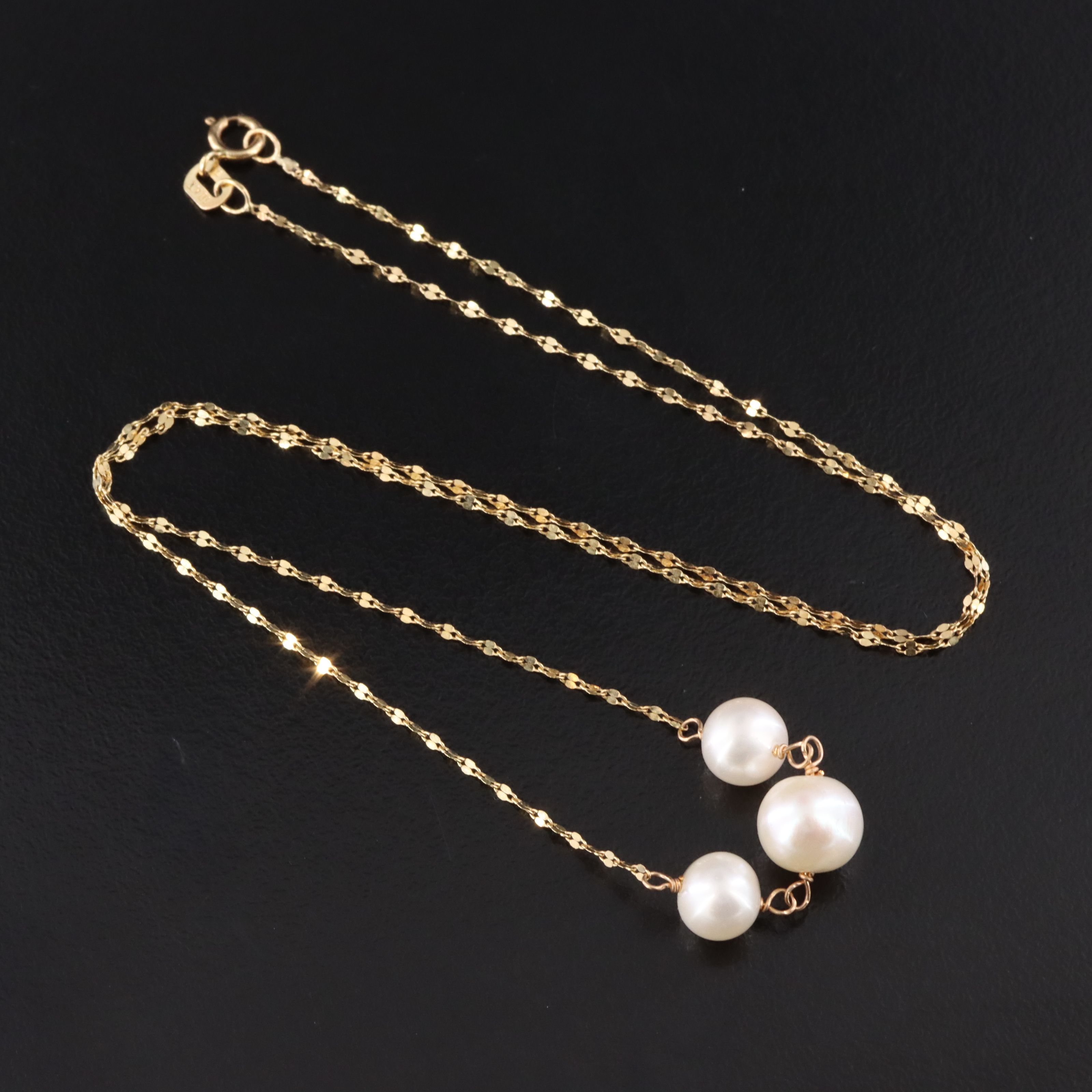 10K Pearl Necklace