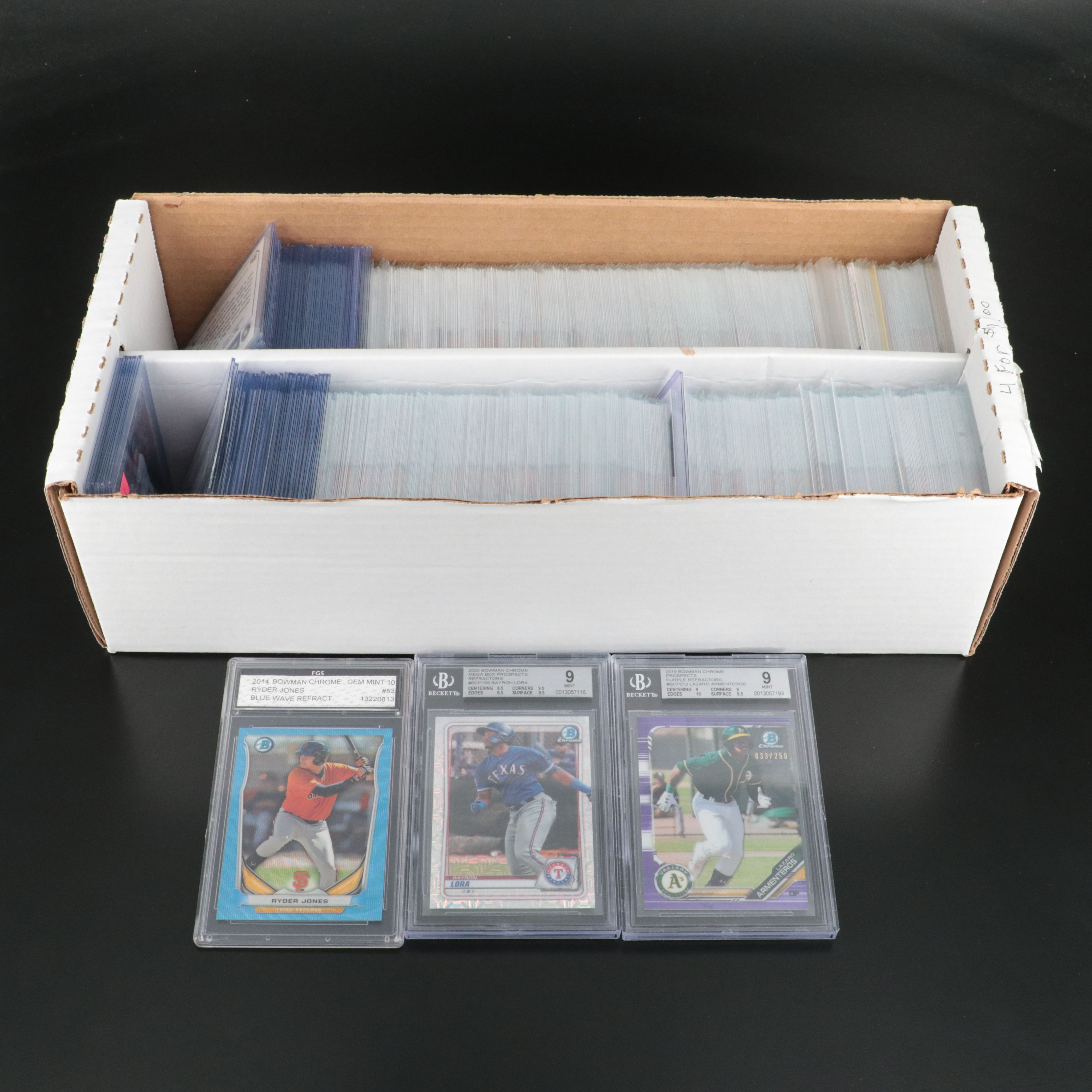 Group of over 1,100 Modern Baseball Cards, Including Graded