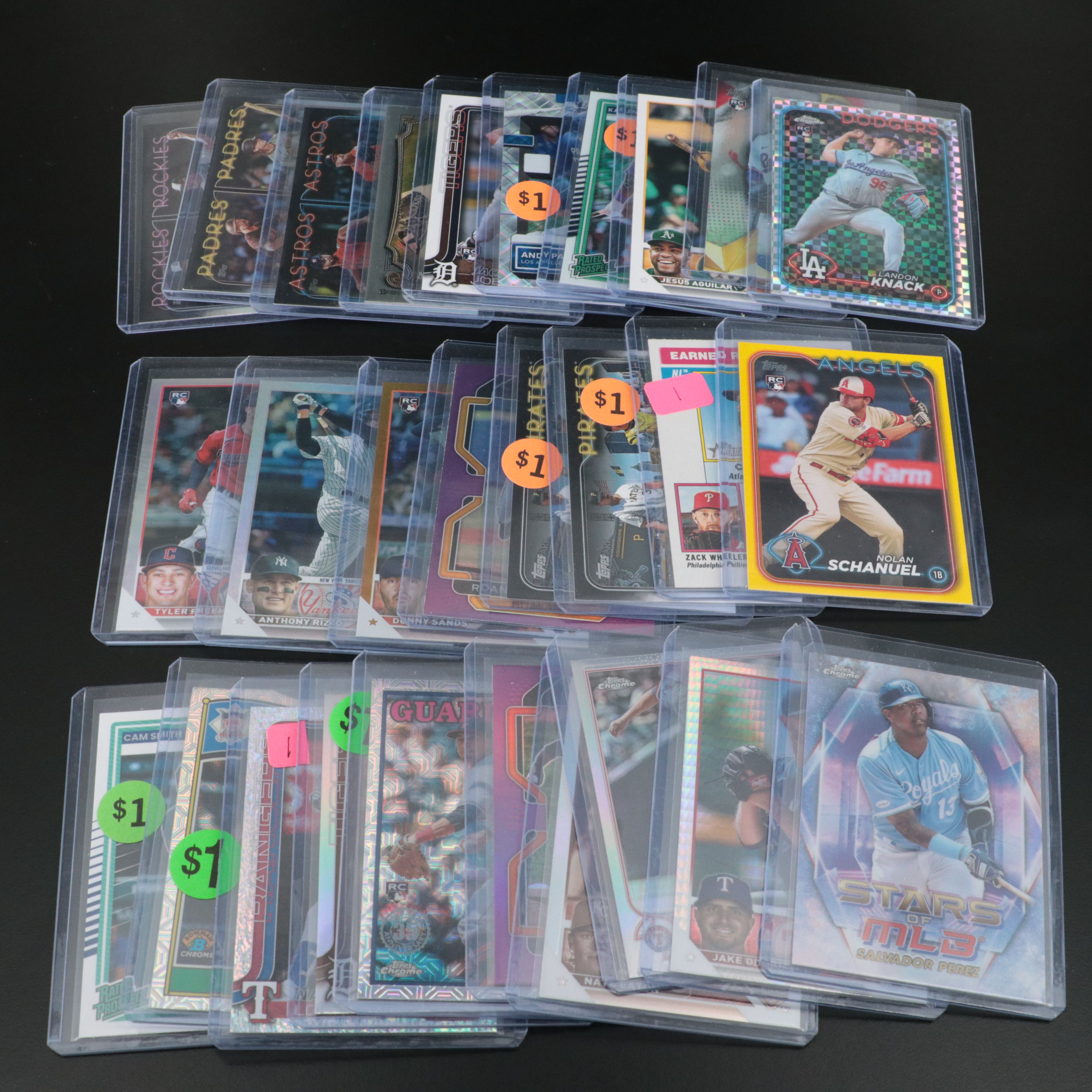 Group of over 1,100 Modern Baseball Cards, Including Graded