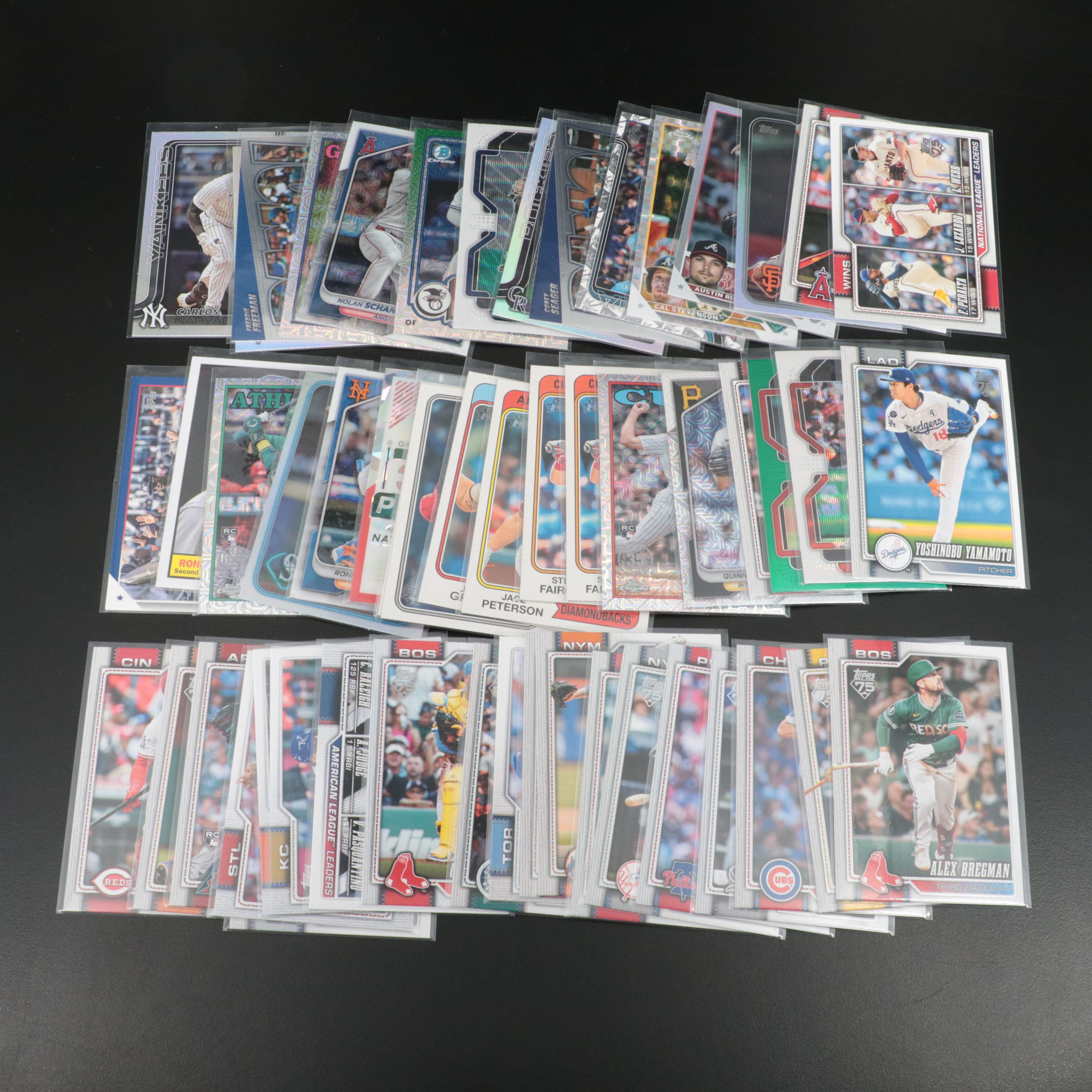 Group of over 1,100 Modern Baseball Cards, Including Graded