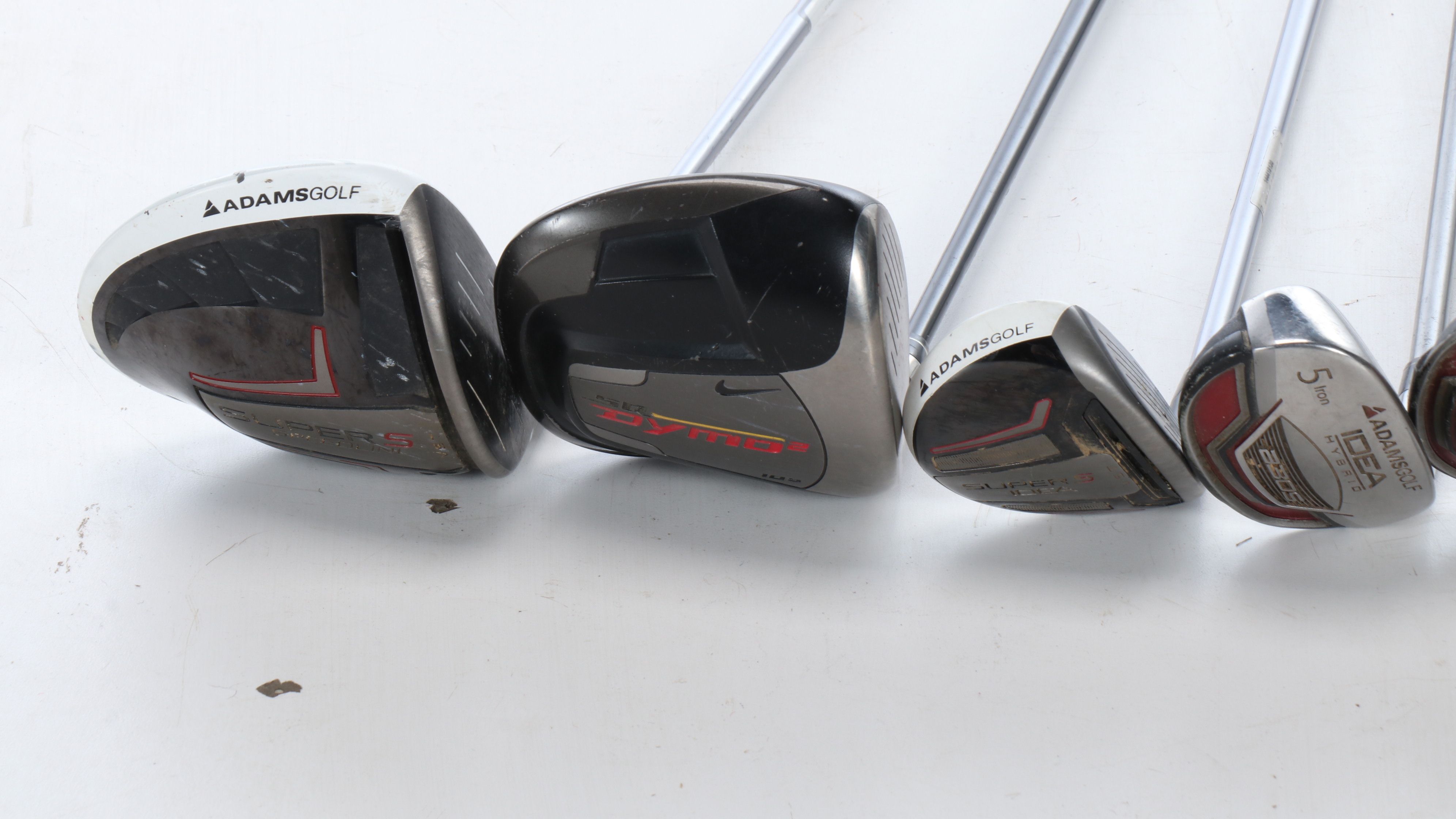 Burton Golf Bag with Right- Handed Golf Clubs and Foldable Cart