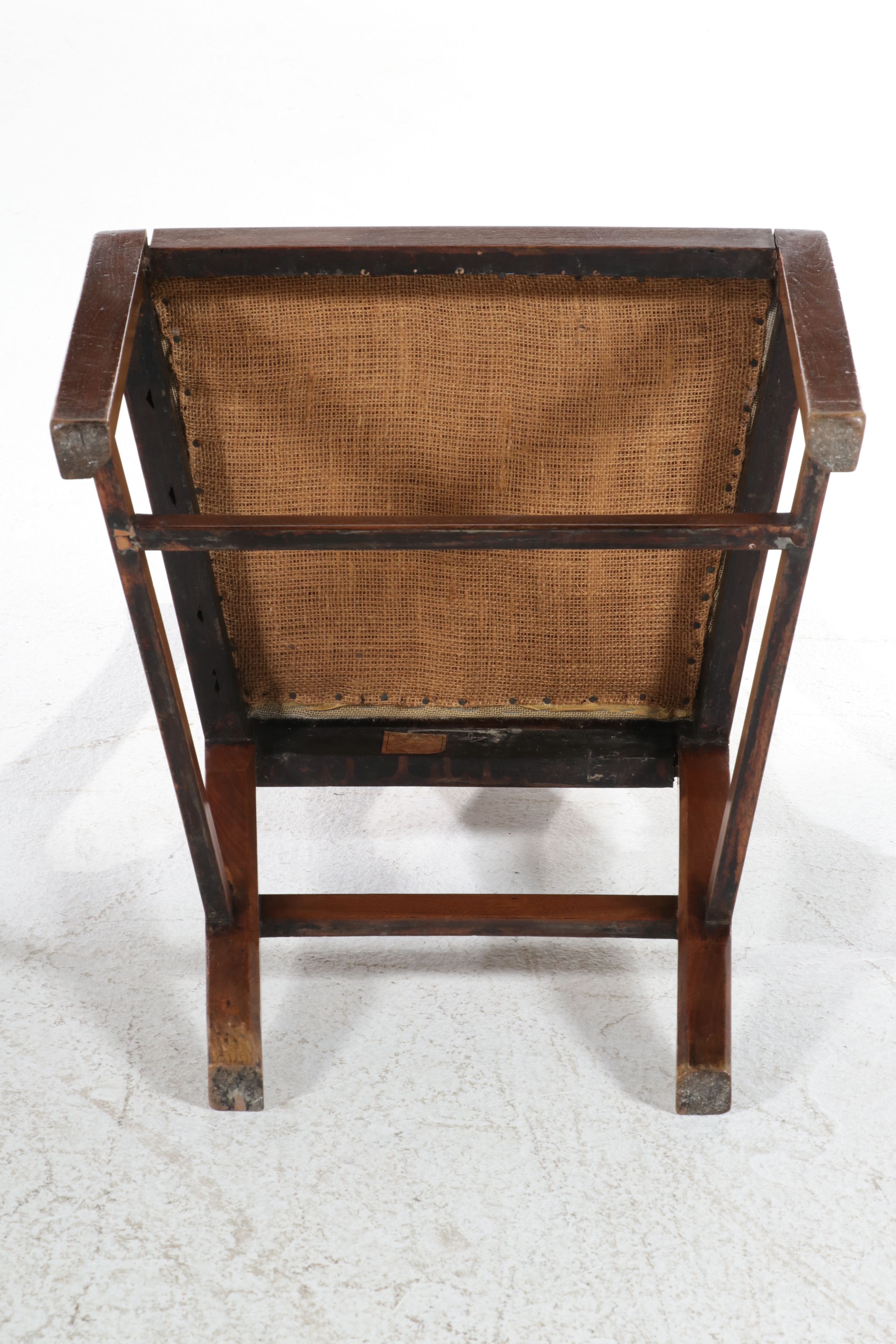 Set of Six George II Style Mahogany Dining Chairs with Needlepoint Seats