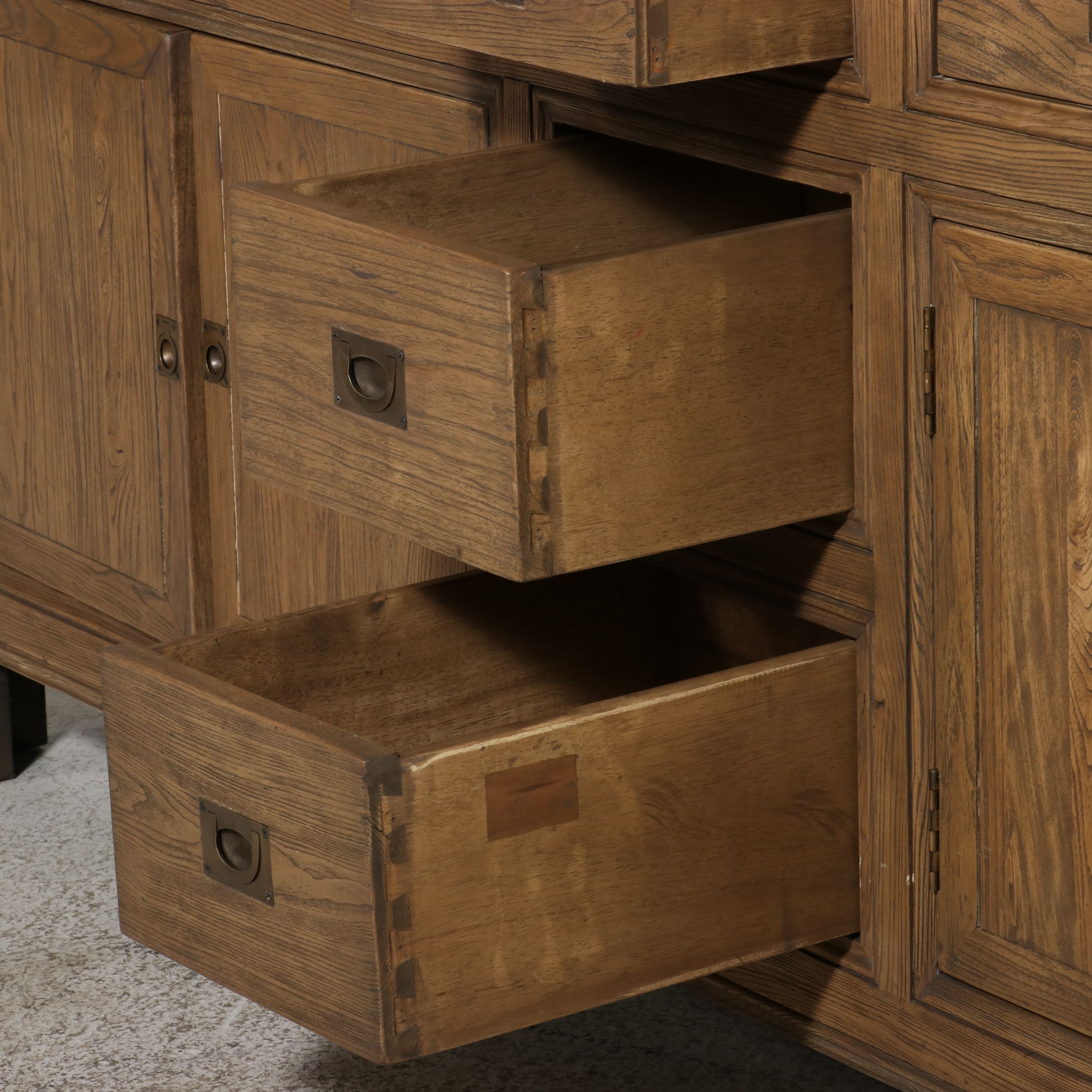 Restoration Hardware Qing Dynasty Style Elm Sideboard
