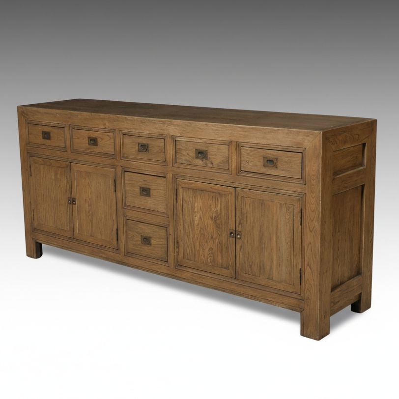 Restoration Hardware Qing Dynasty Style Elm Sideboard