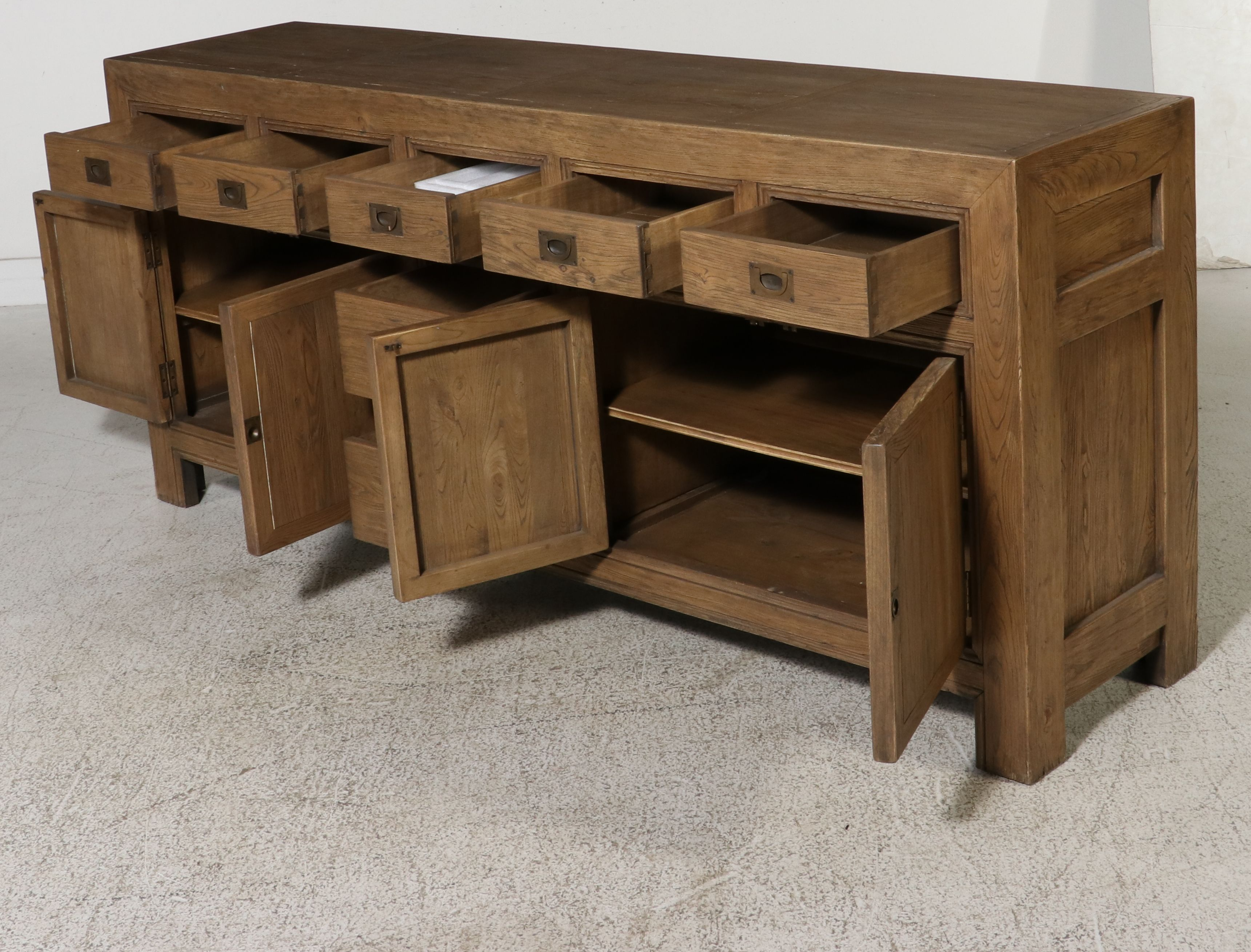 Restoration Hardware Qing Dynasty Style Elm Sideboard