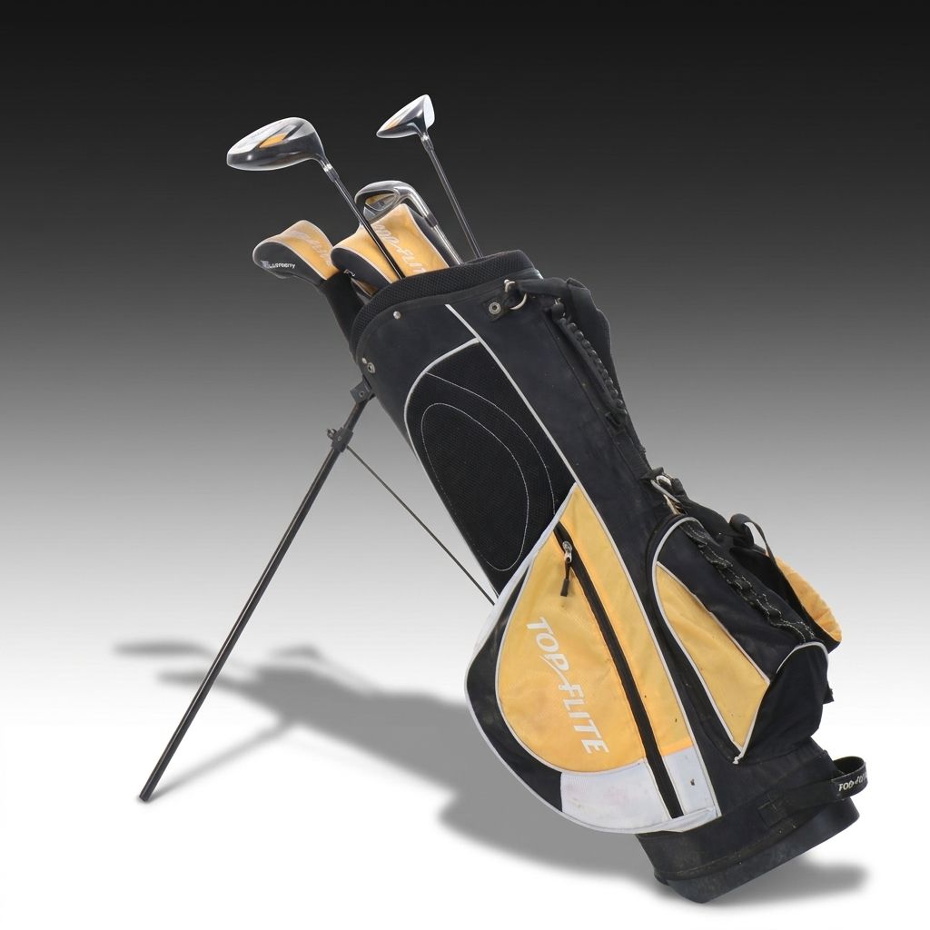 Varsity Golf Bag and Varsity Golf Clubs