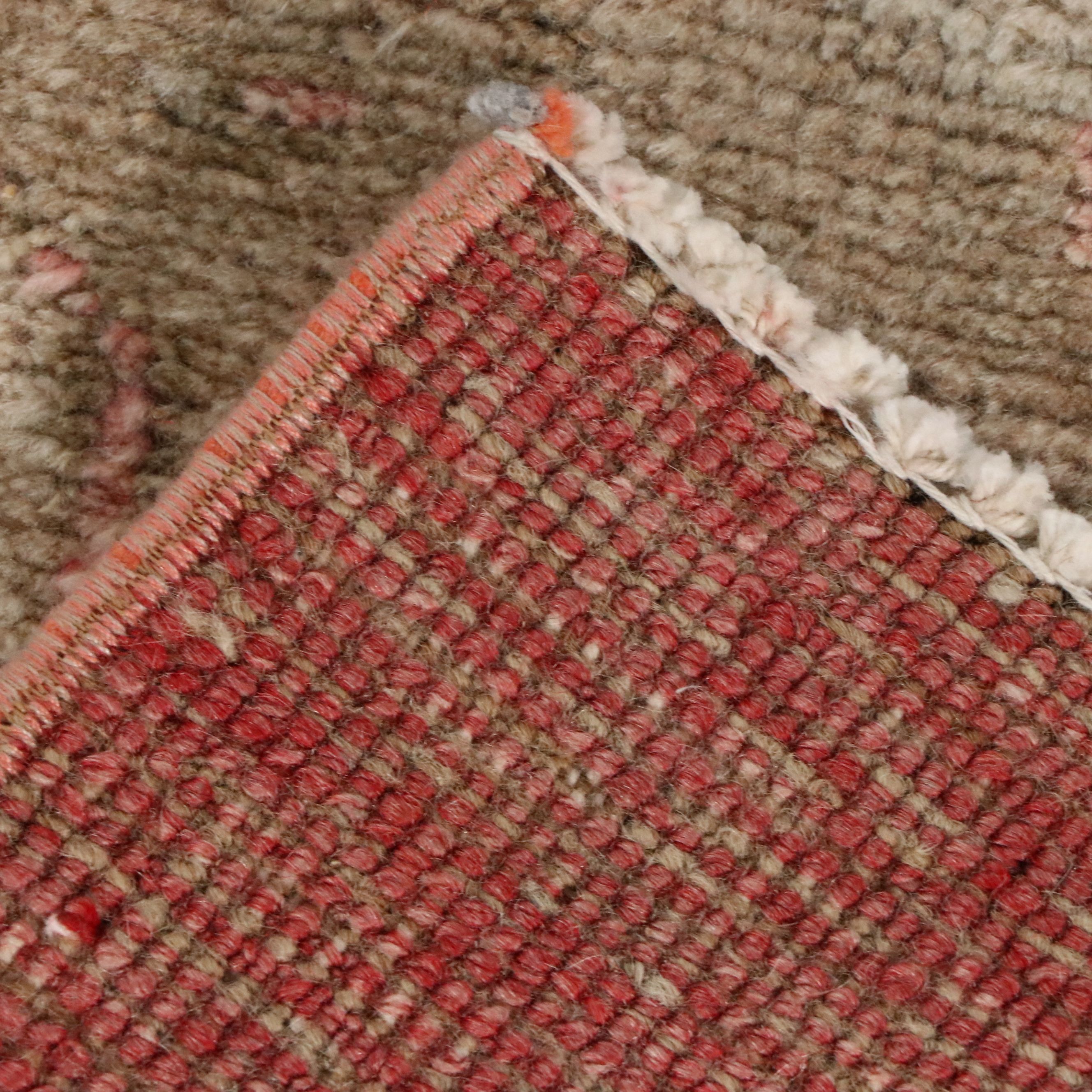 2'8 x 10' Hand-Knotted Turkish Oushak Carpet Runner