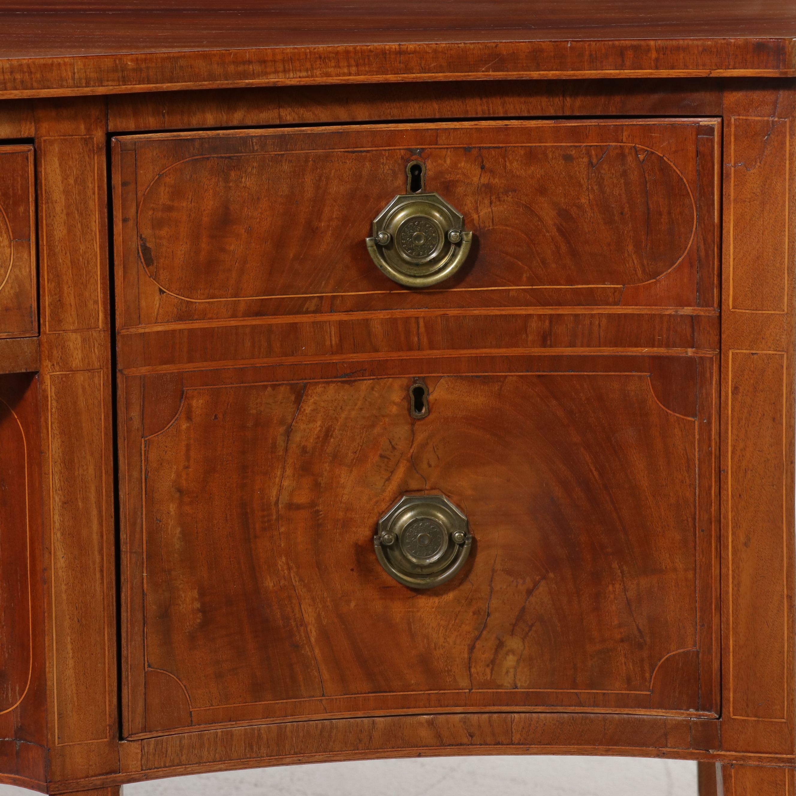Hepplewhite Mahogany Sideboard, 19th Century
