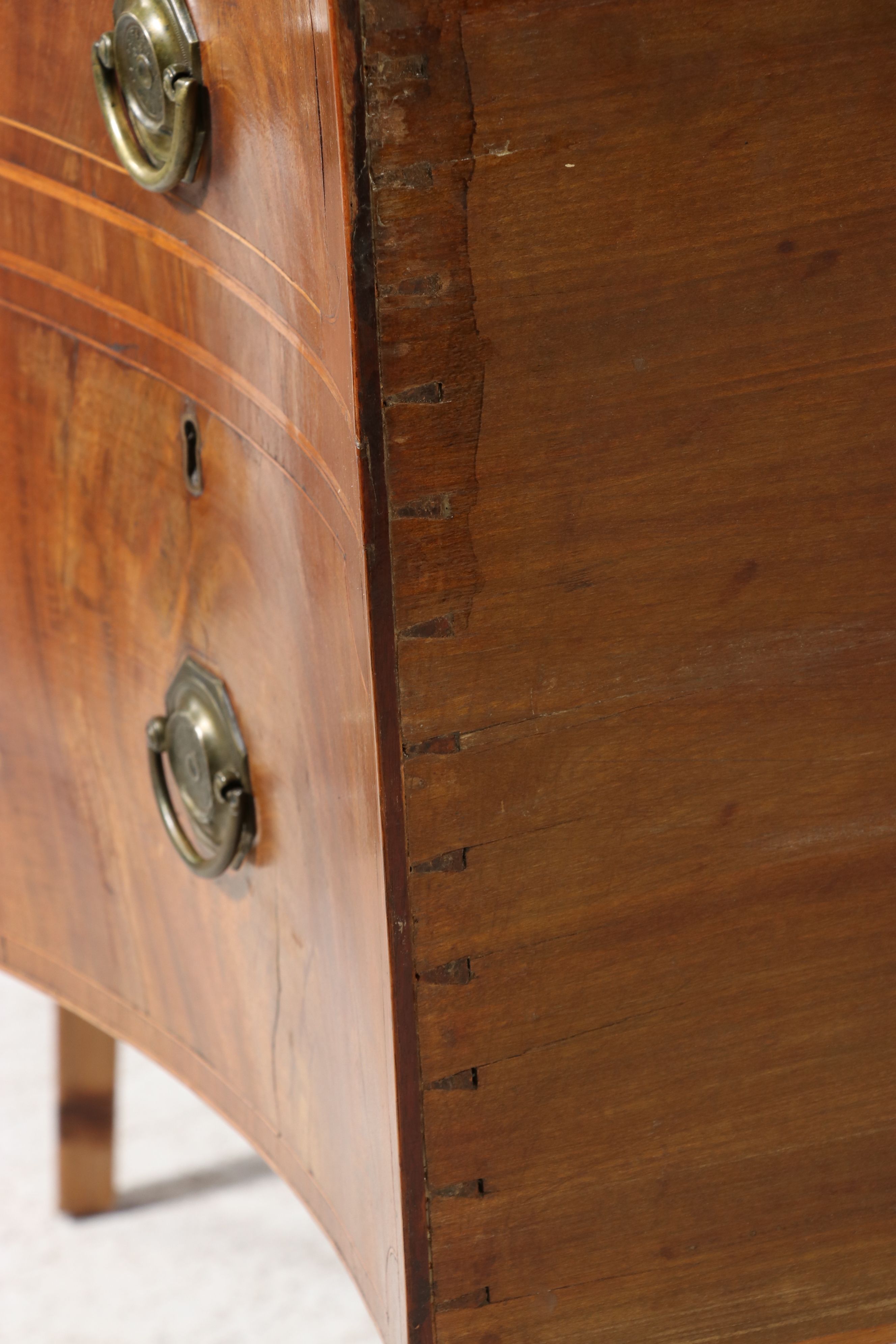 Hepplewhite Mahogany Sideboard, 19th Century