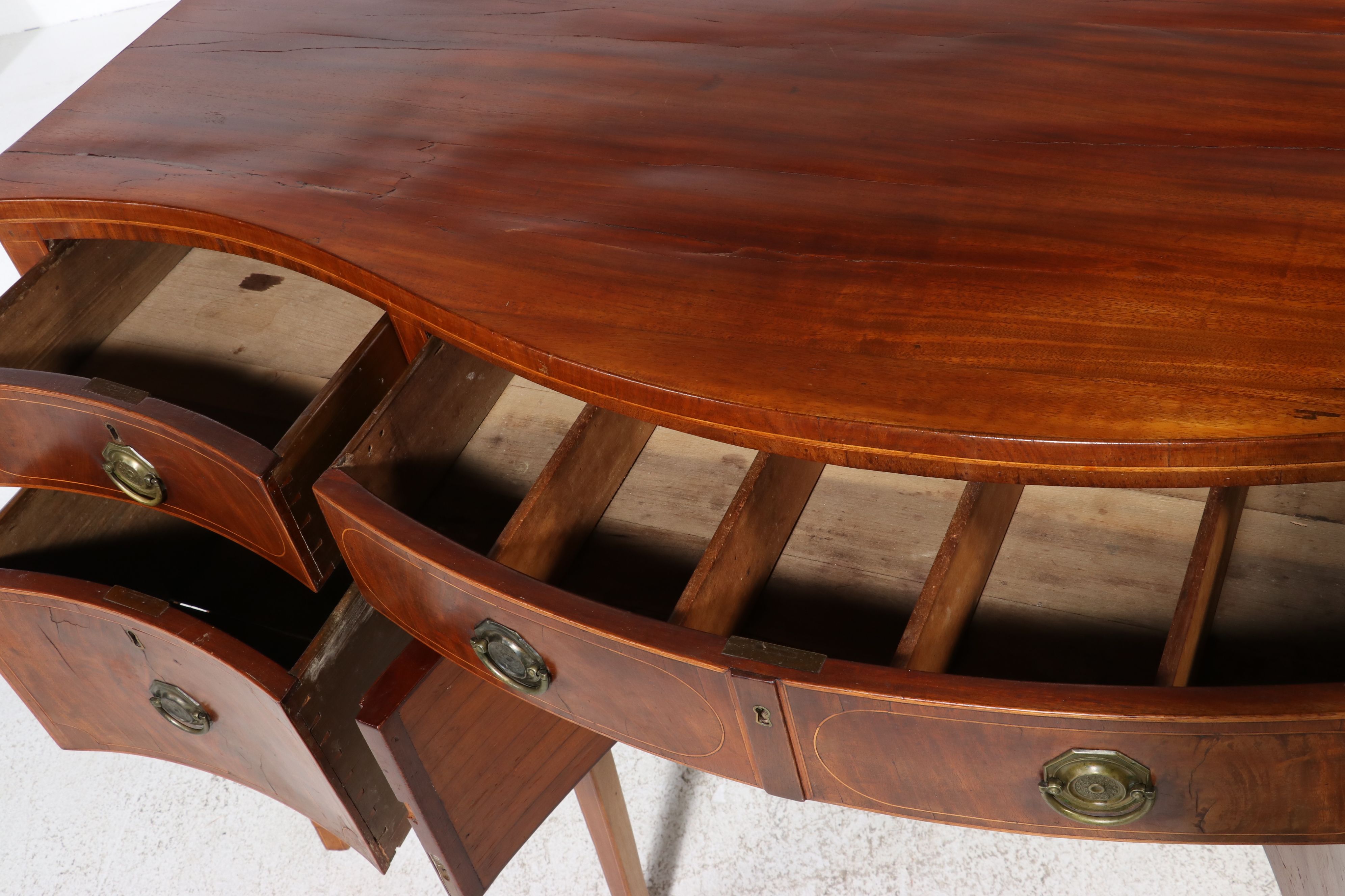 Hepplewhite Mahogany Sideboard, 19th Century