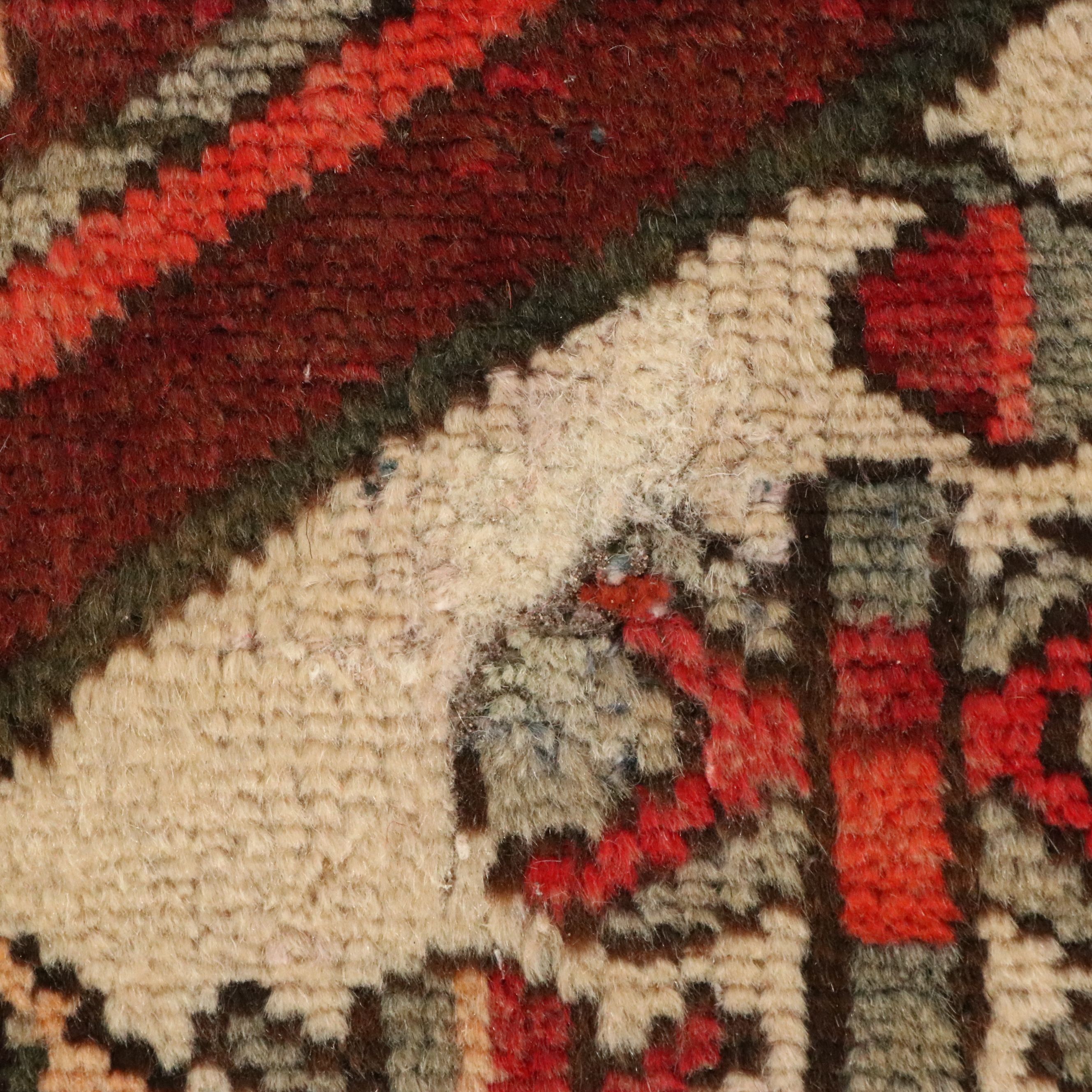 3'6 x 9'9 Hand-Knotted Persian Hamadan Long Rug