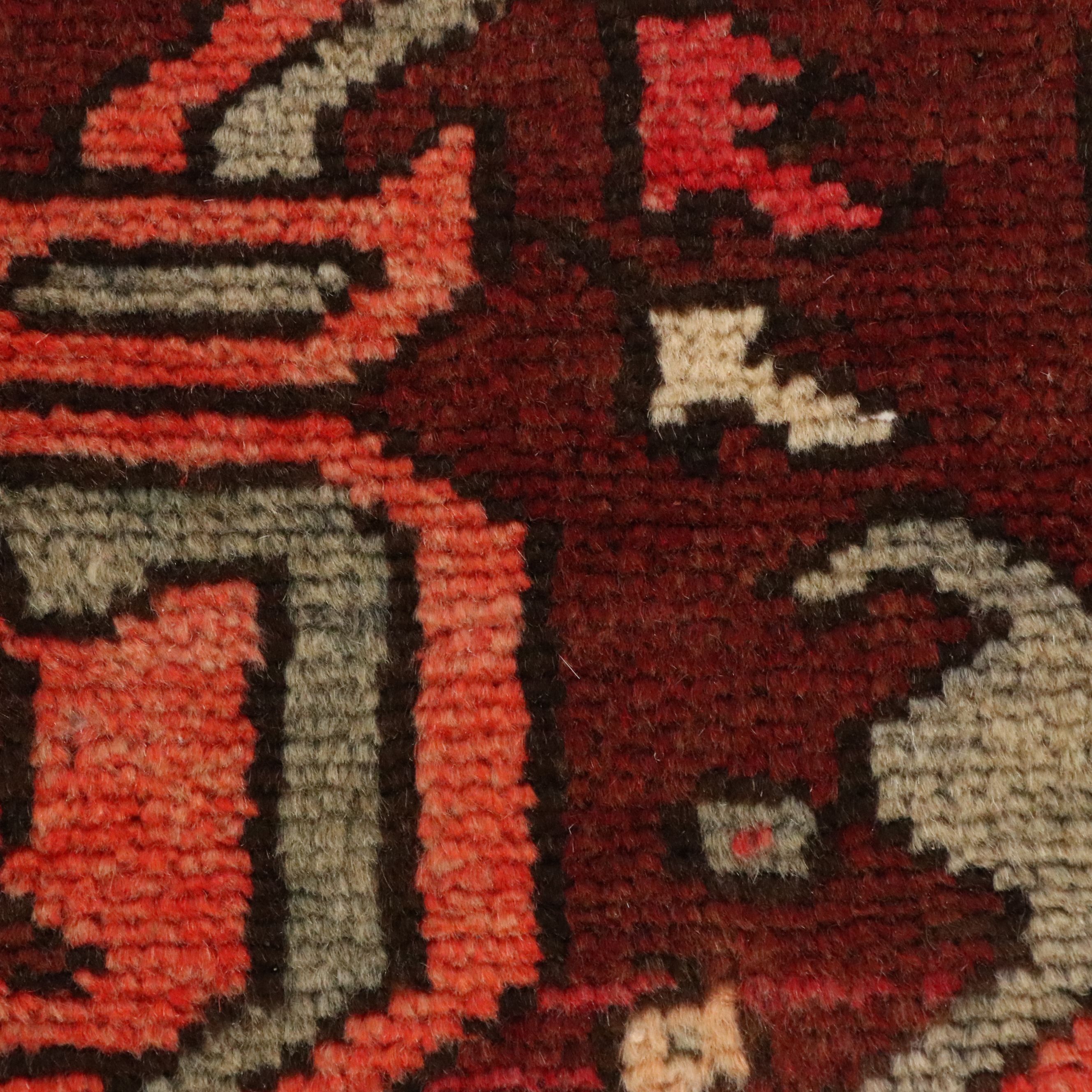 3'6 x 9'9 Hand-Knotted Persian Hamadan Long Rug