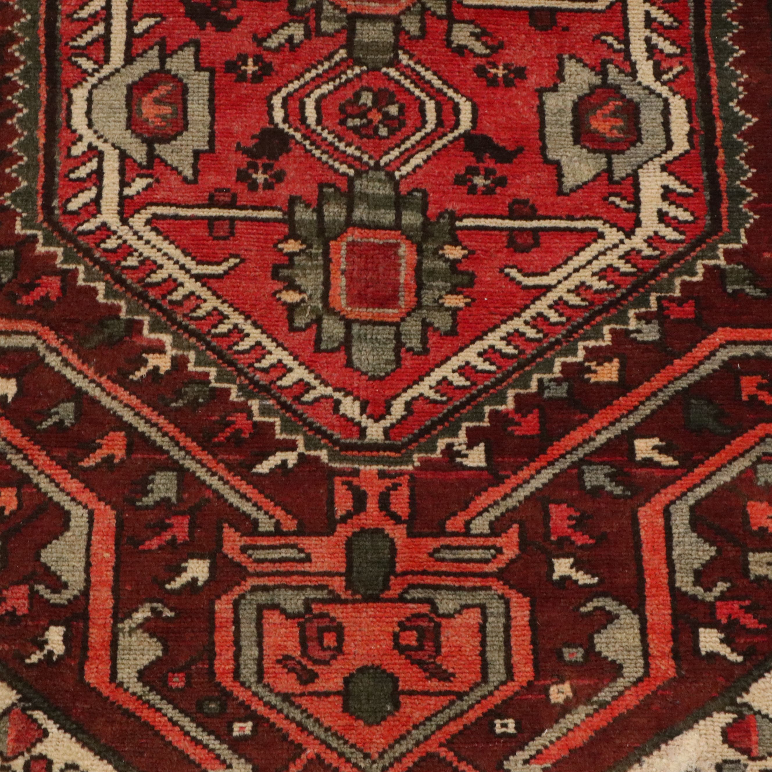 3'6 x 9'9 Hand-Knotted Persian Hamadan Long Rug