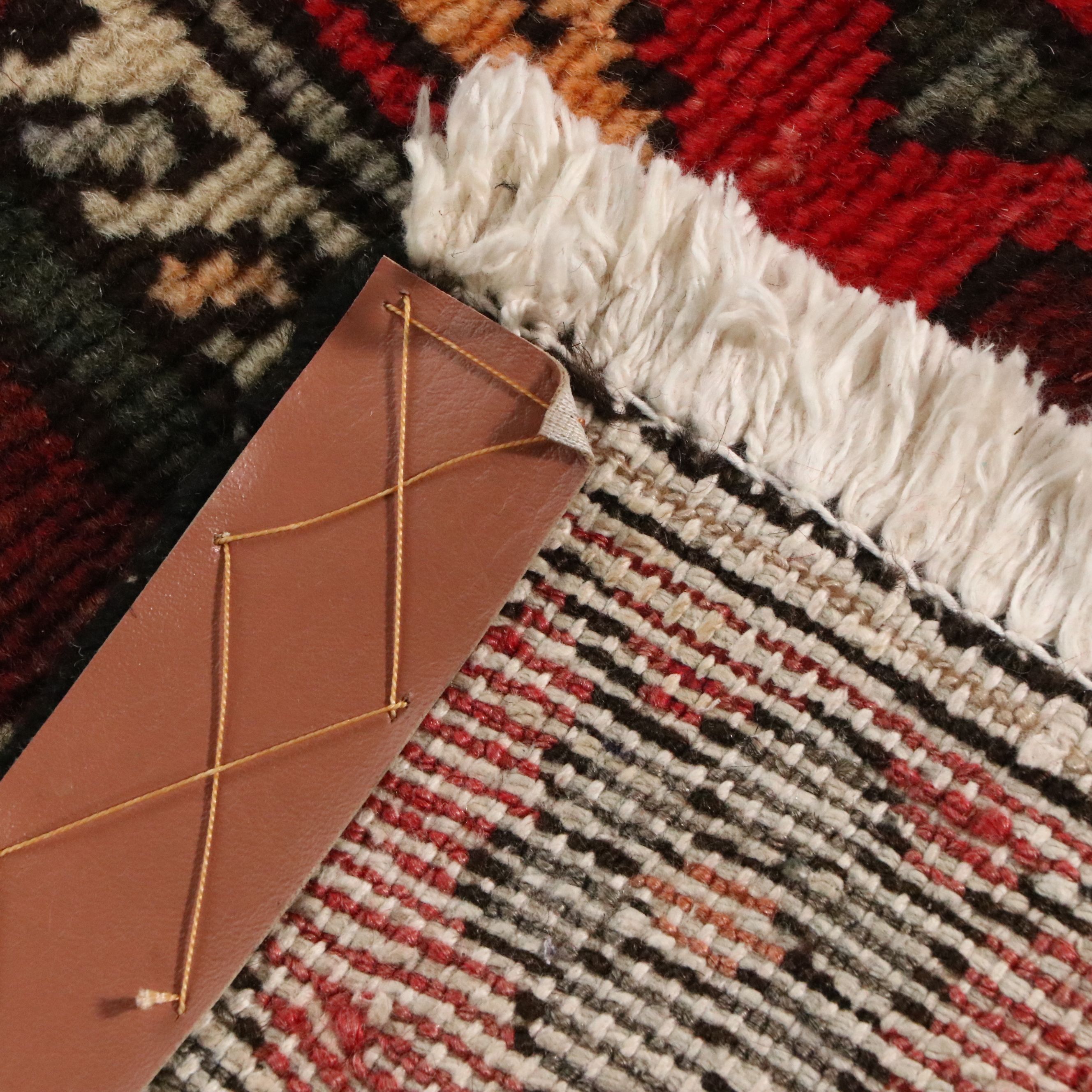 3'6 x 9'9 Hand-Knotted Persian Hamadan Long Rug