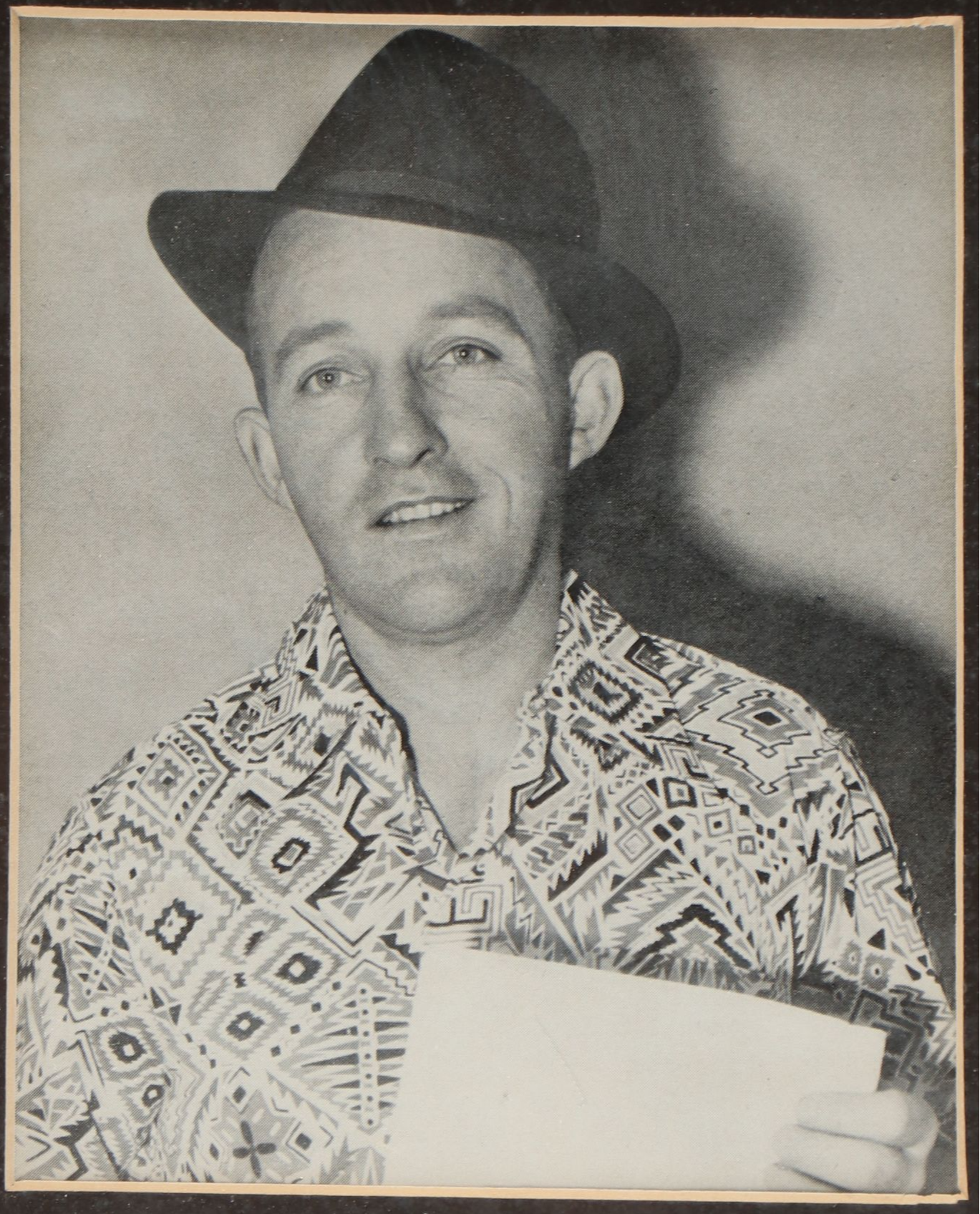 Jack Dempsey Signed Restaurant Flyer with Bing Crosby and Roy Rogers Signatures