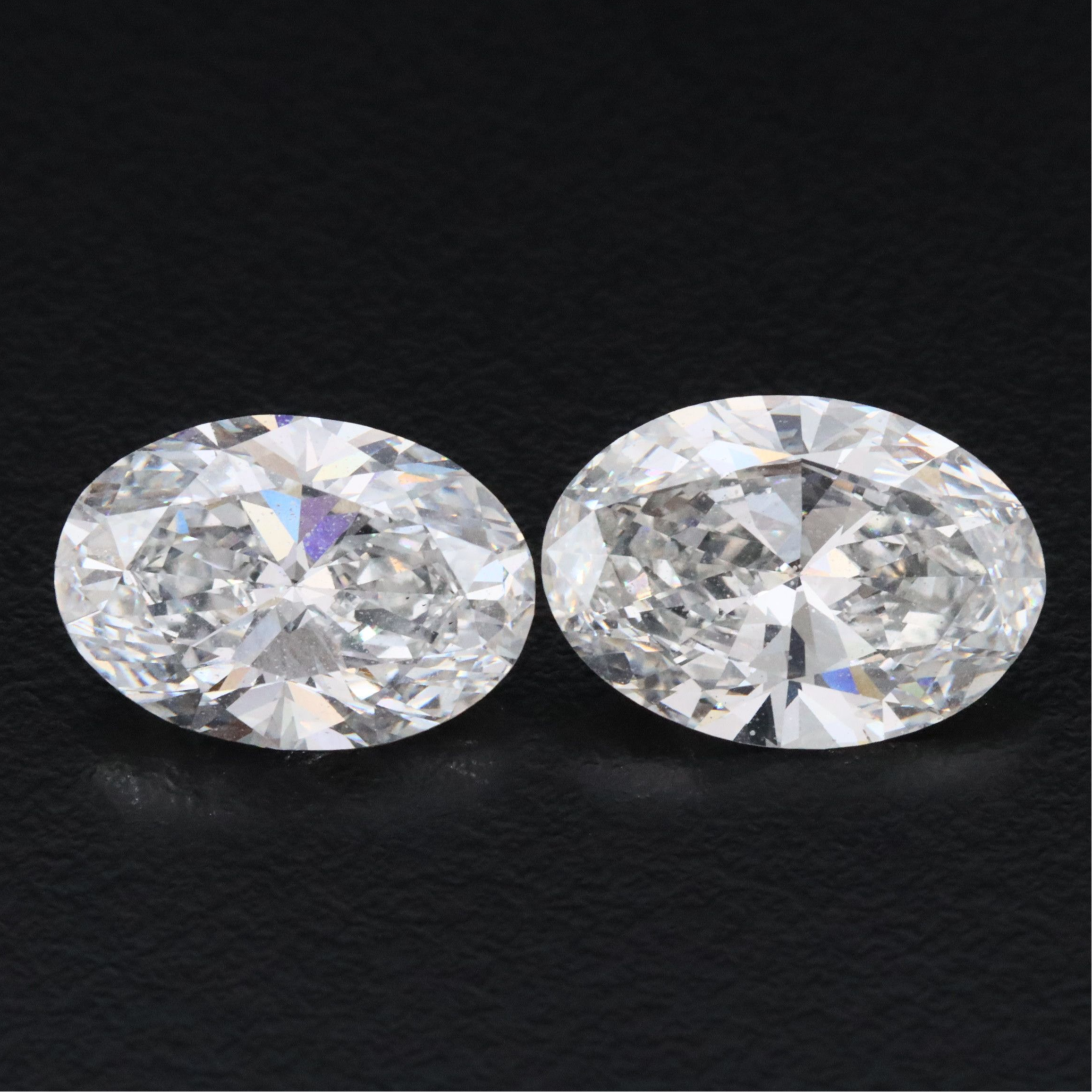 Loose 7.05 CTW Lab Grown Diamond Pair