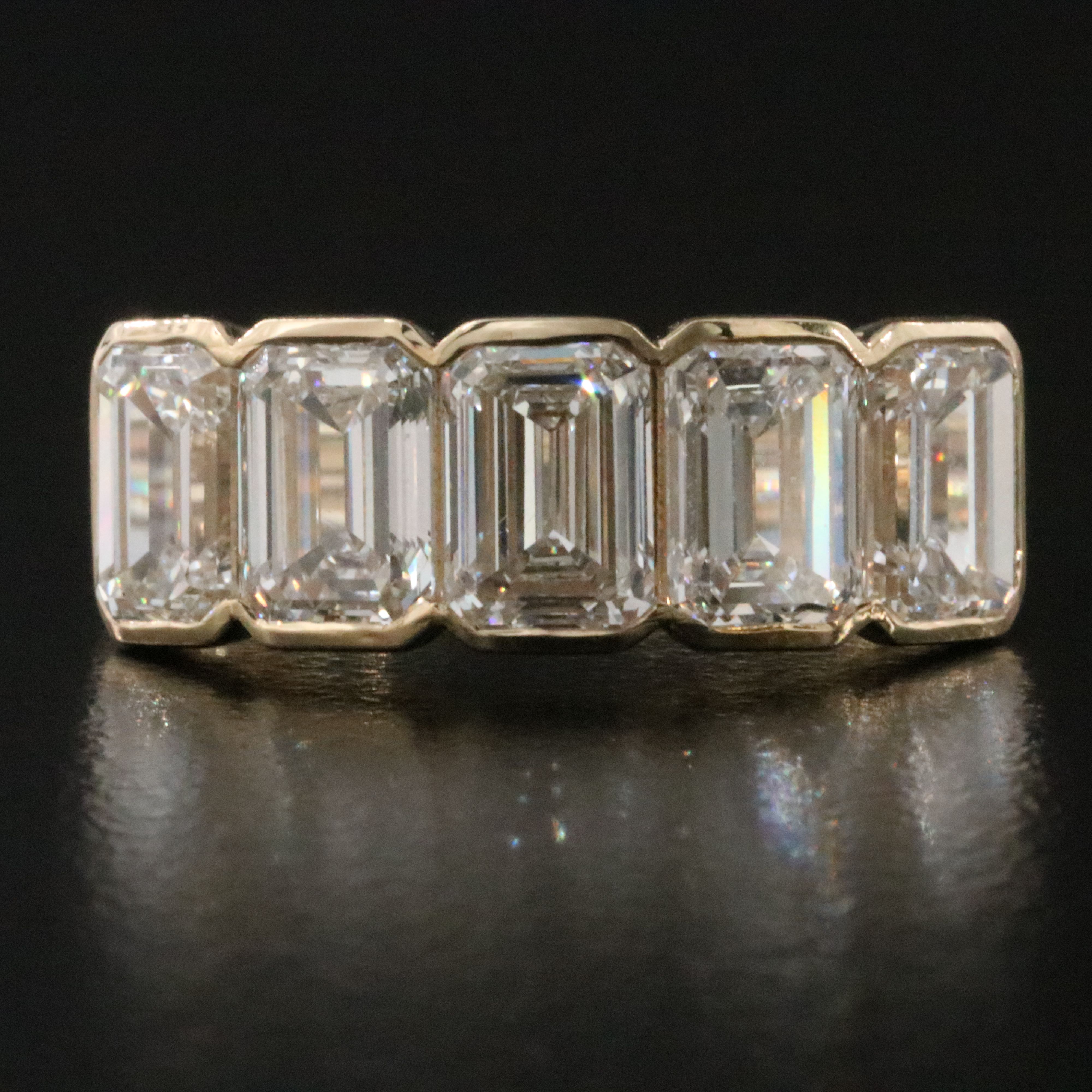 14K 4.30 CTW Lab Grown Diamond Ring